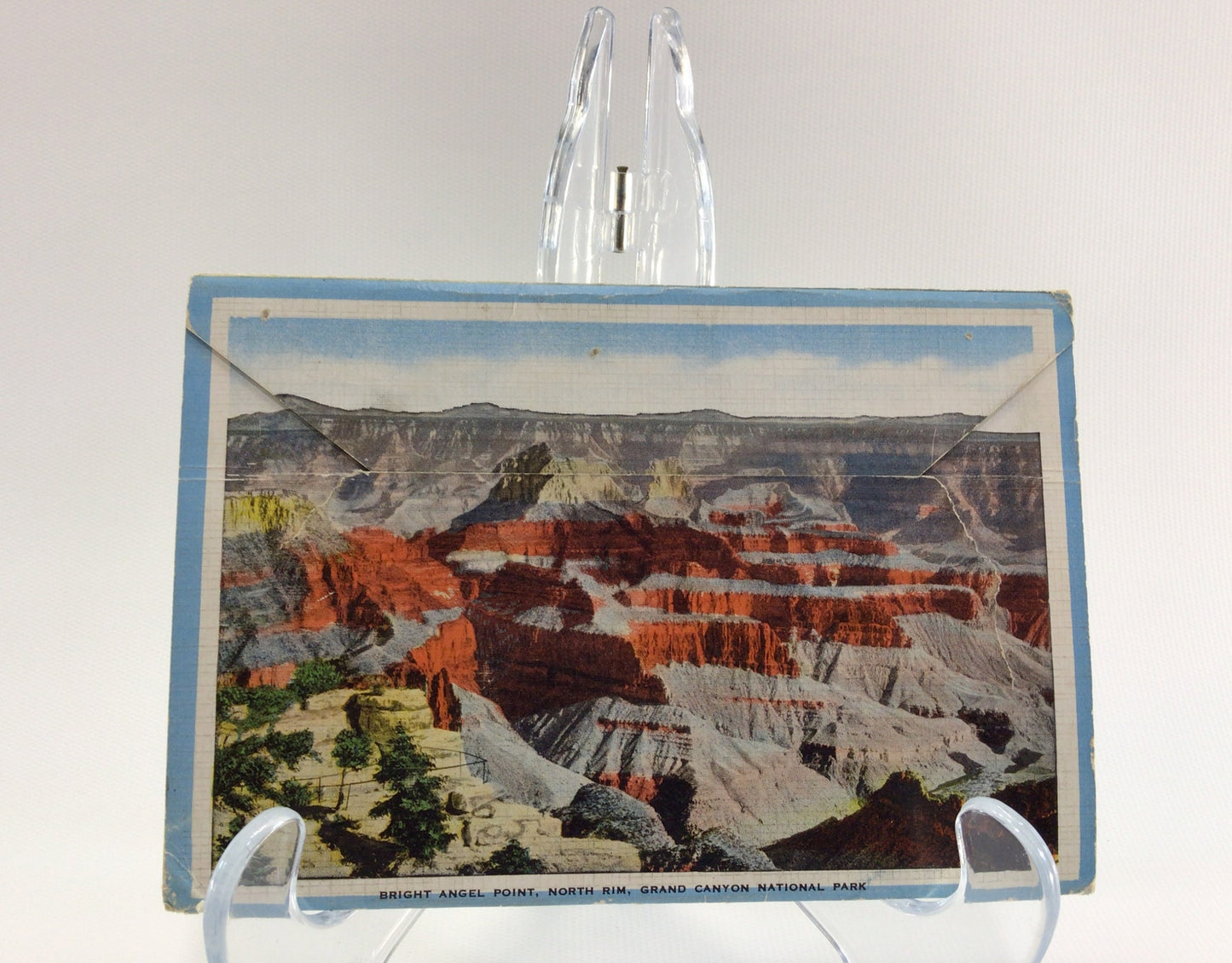 Greetings from The Scenic West Fold-Out Souvenir Postcard Vintage Collectible Paper Ephemera