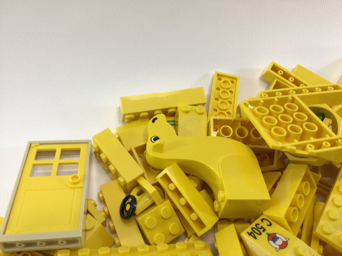 Lego Assorted Yellow Parts and Pieces Lot