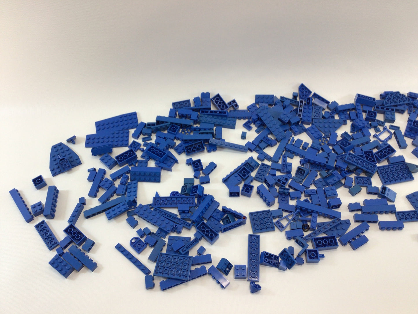 Lego Assorted Blue Parts and Pieces Lot