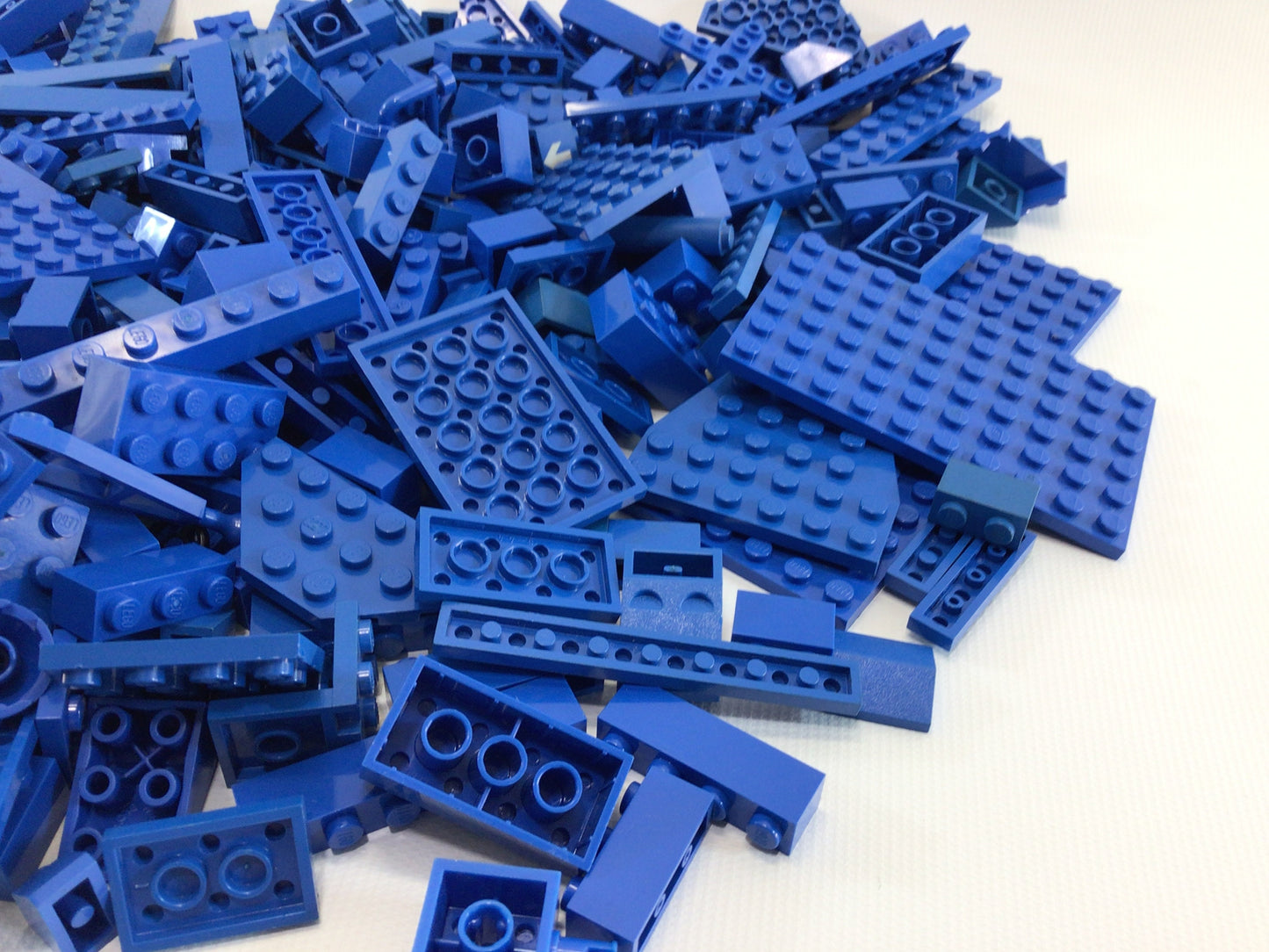 Lego Assorted Blue Parts and Pieces Lot