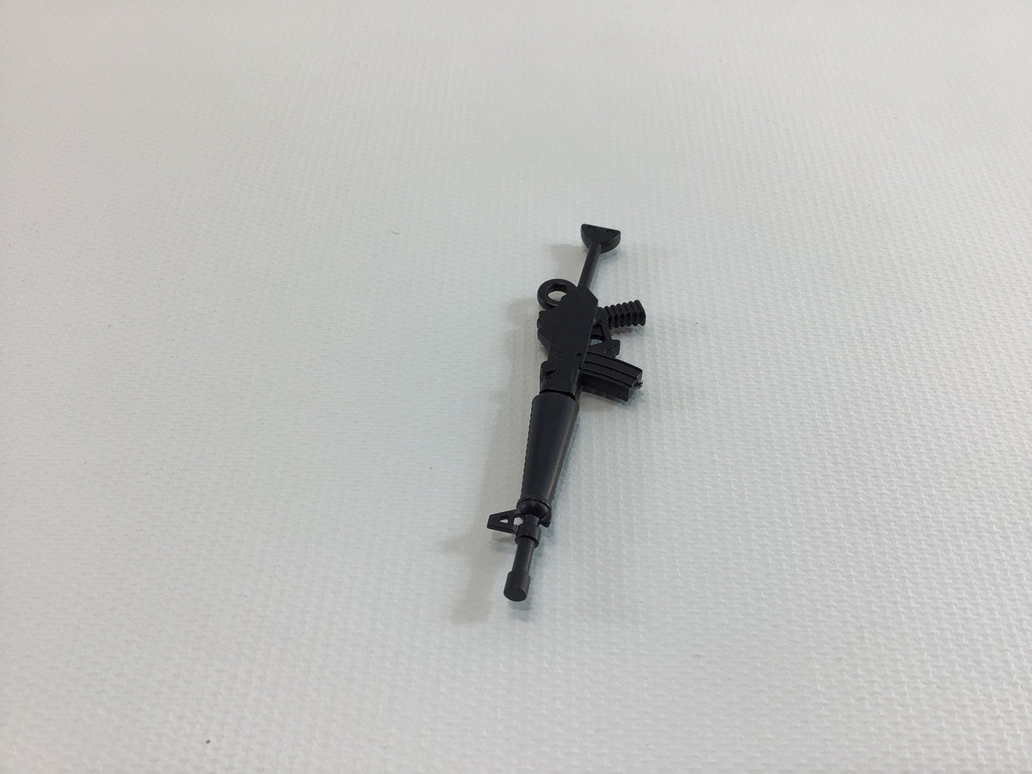 M16 Rifle Miniature Charm Vintage Gumball Machine Toy Prize Black Hard Plastic