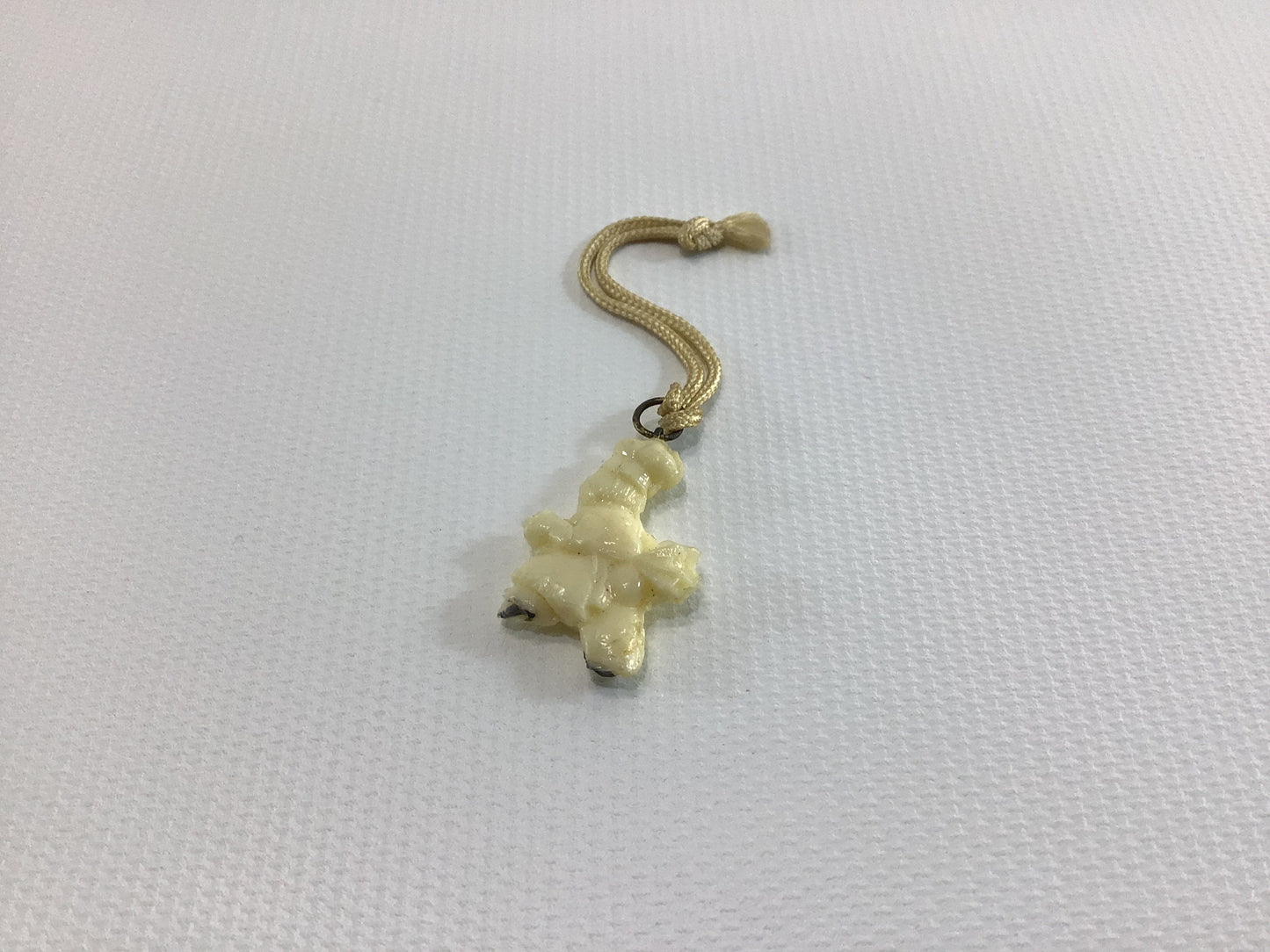 Celluloid Plastic Miniature Jolly Baker Charm Vintage 1930s Toy Prize Product Advertising Give Away