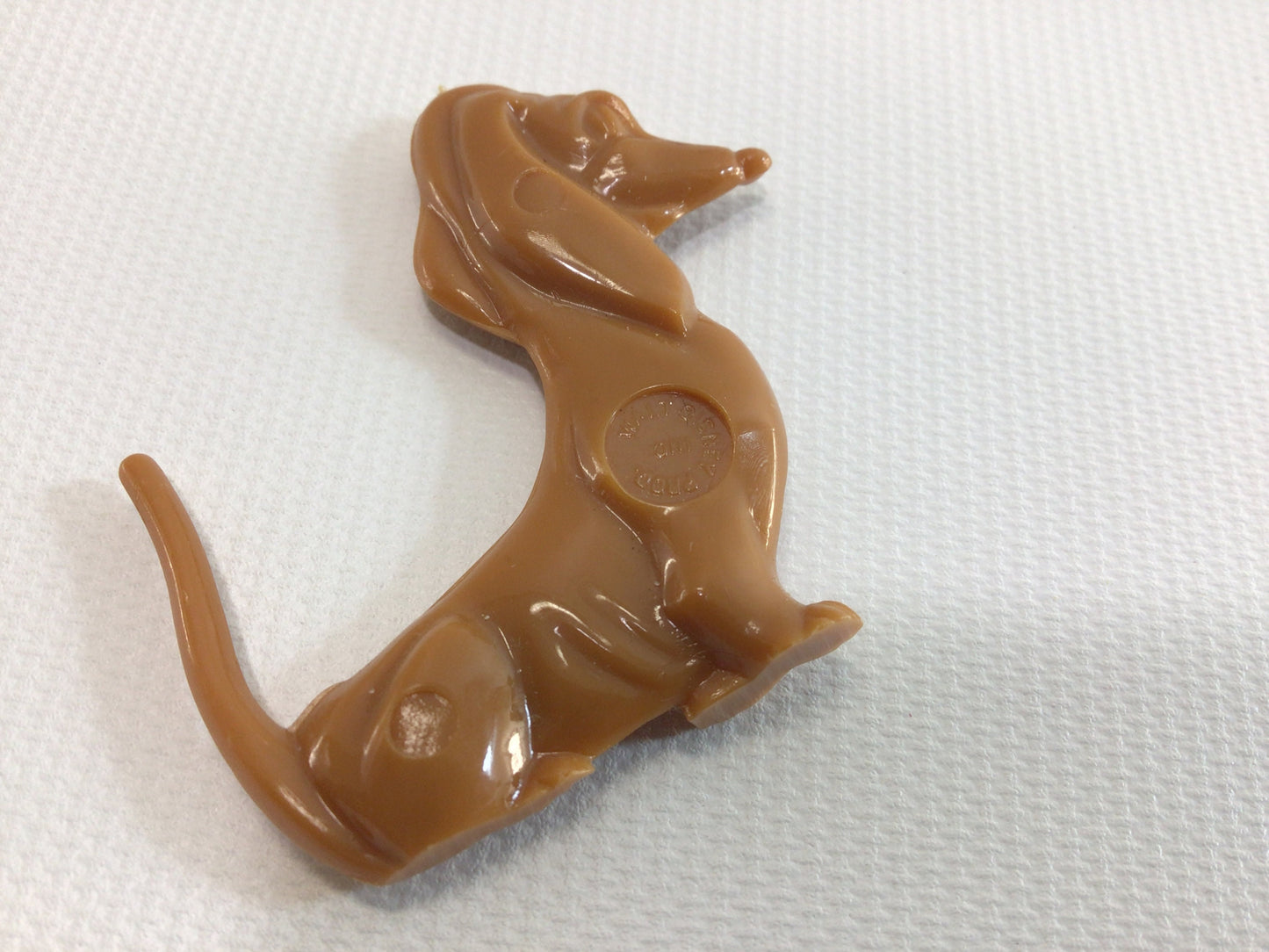 Dachsie Walt Disney Productions Lady and the Tramp 1950s Cereal Prize Premium Hard Plastic Advertising Toy