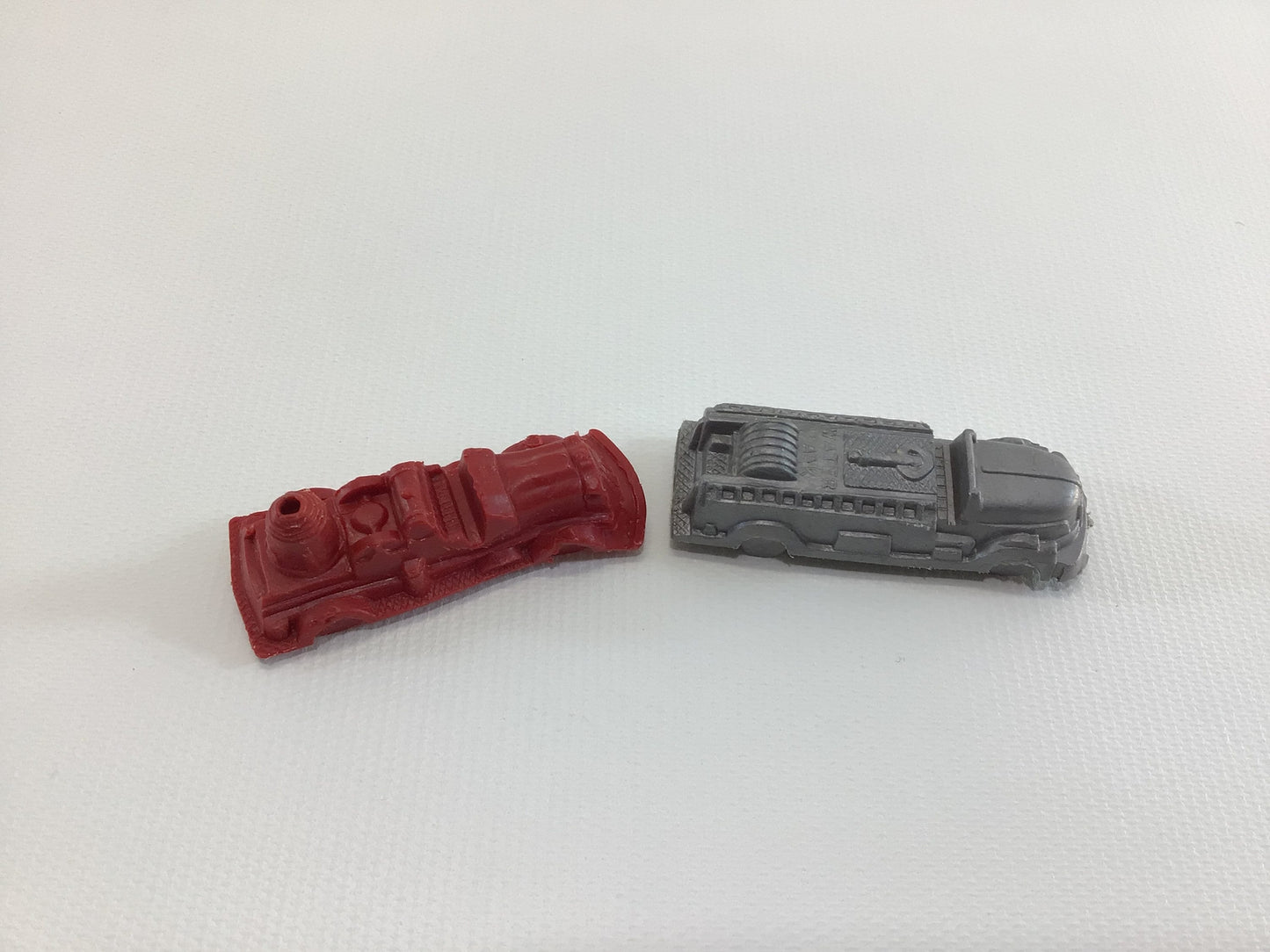 Fire Engines 1950s Breakfast Cereal Prize Toys Vintage Advertising Premiums Plastic Toy Vehicles