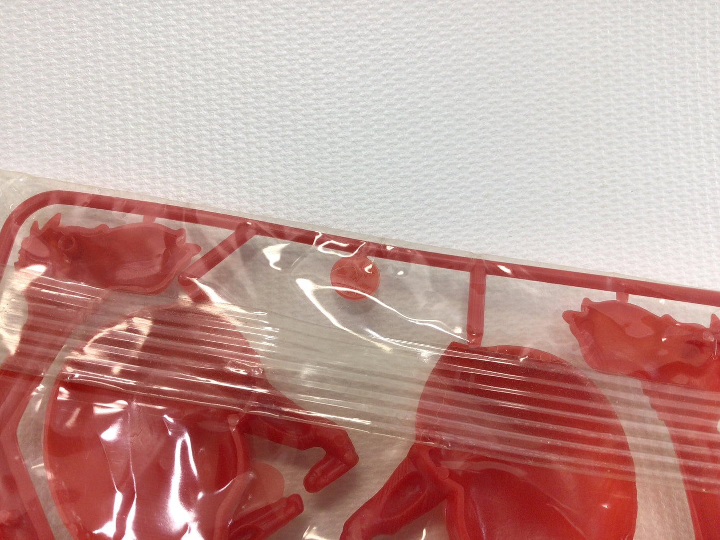 Cereal Premium Toy Prize Vintage Mechanical Red Plastic Nodder Baboon Made in Australia