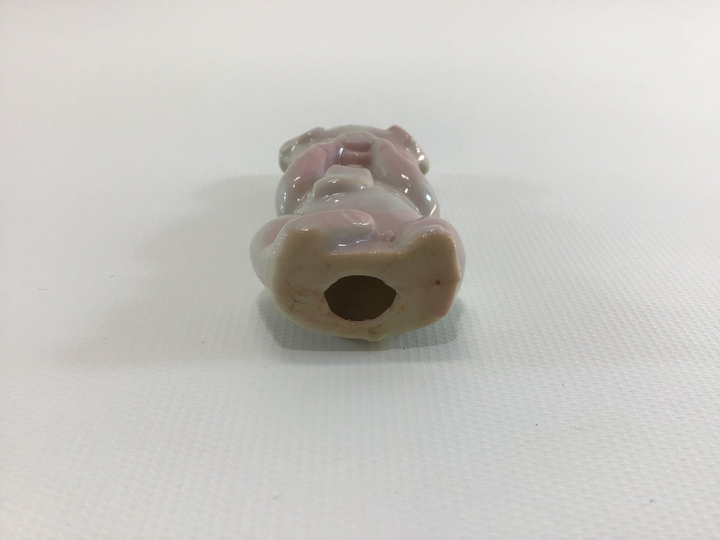 Vintage Ceramic Pink Pig Figurine Kitschy Made in Japan Fair Prize