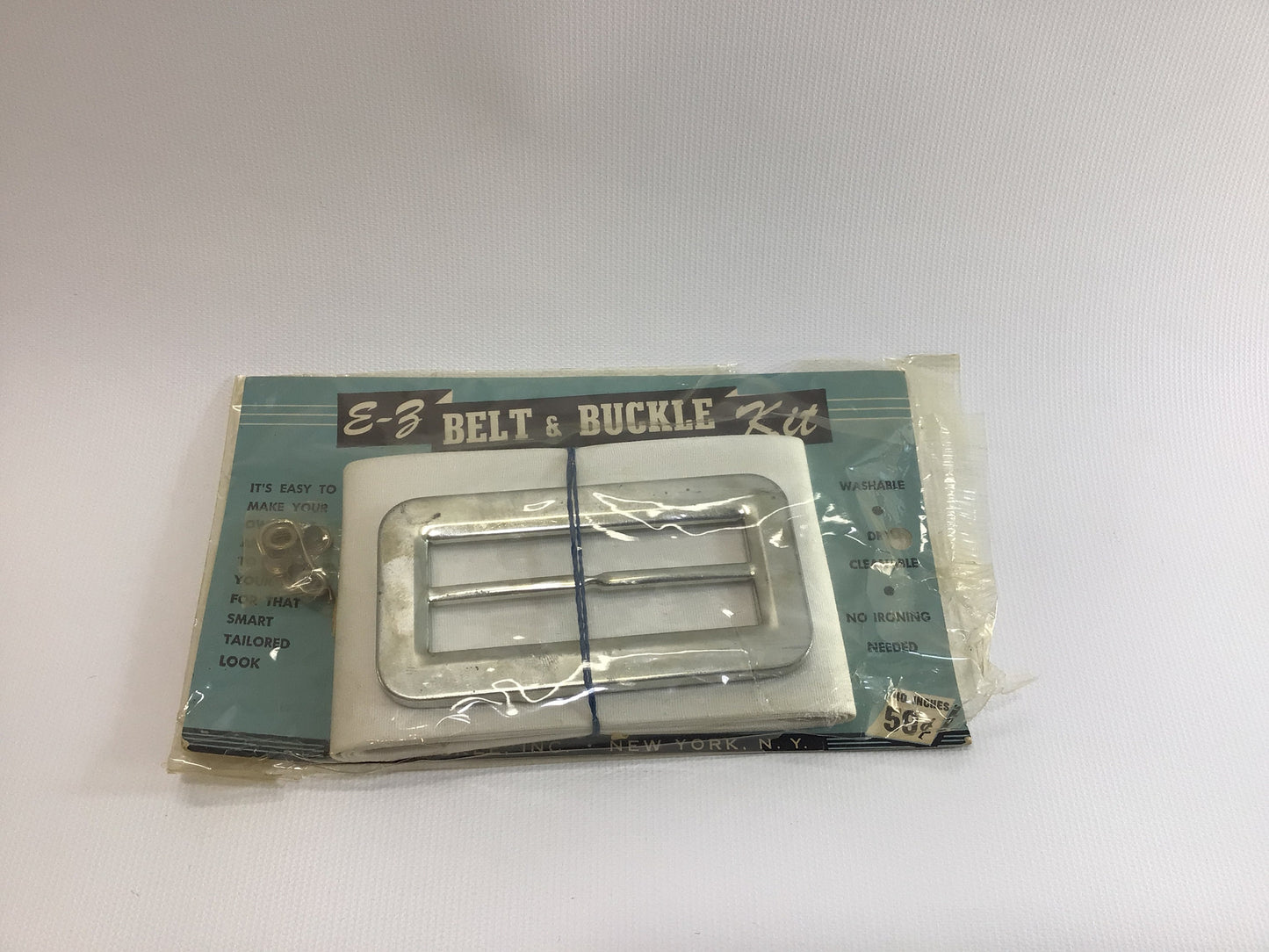 EZ Contour Belt and Buckle Kit K 910 3" Mid Century DIY Project Sewing Notions