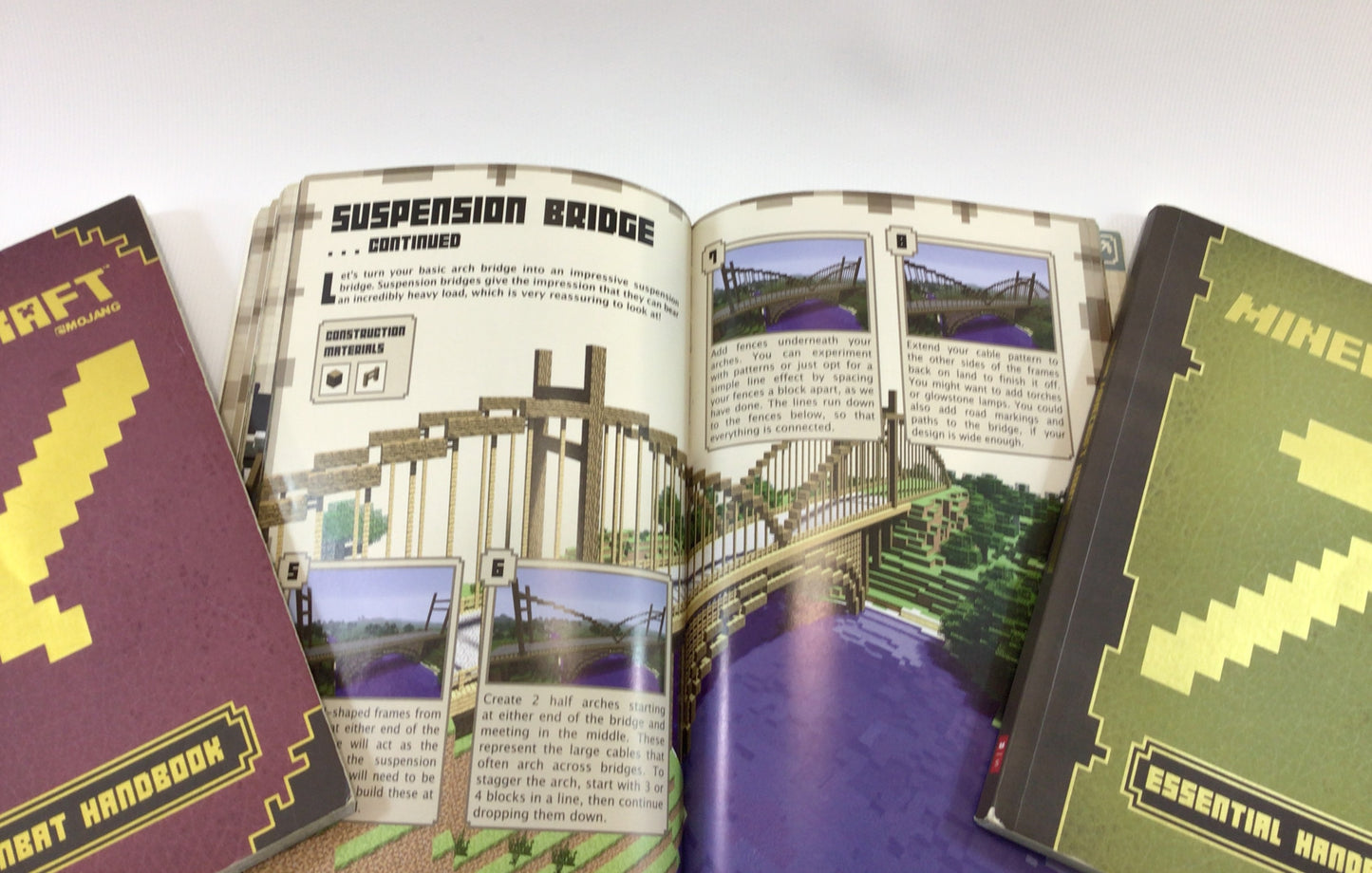 Minecraft 2014 Instruction Manual Video Game Handbooks Redstone Combat Construction and Essentials