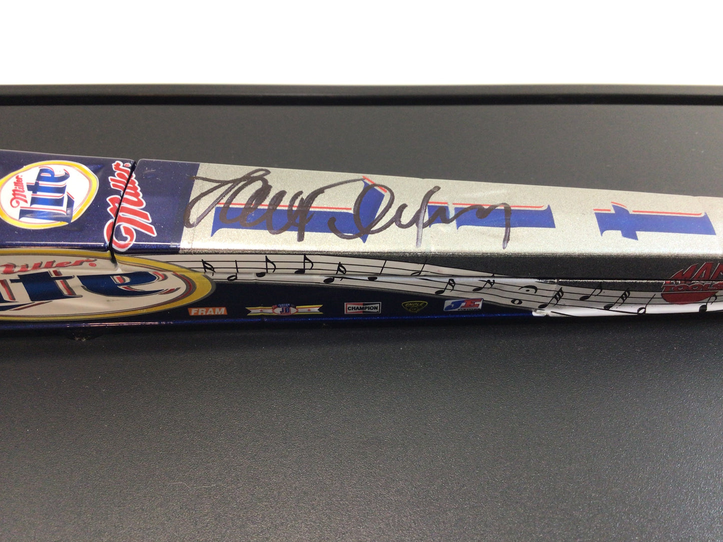 2002 Action 1/24 Scale Die Cast Top Fuel Dragster Larry Dixon Miller Lite Mac Tools Elvis Presley 25th Commemorative Car Autographed