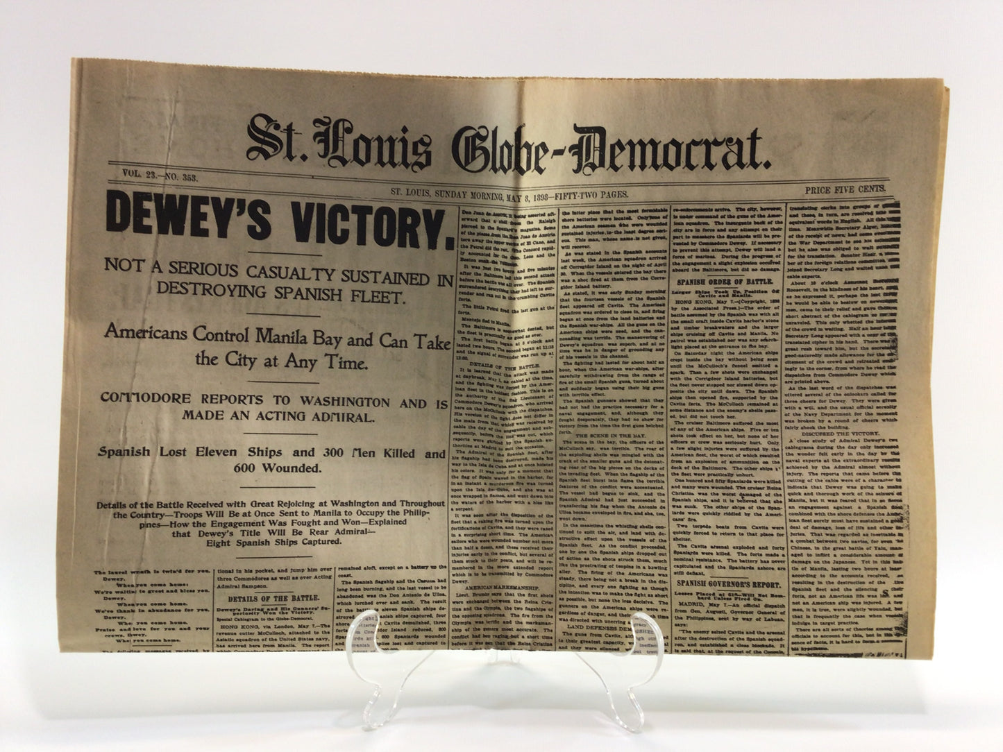 Historic Events 24 Newspaper Cover Pages Vintage Reproduction Front Page