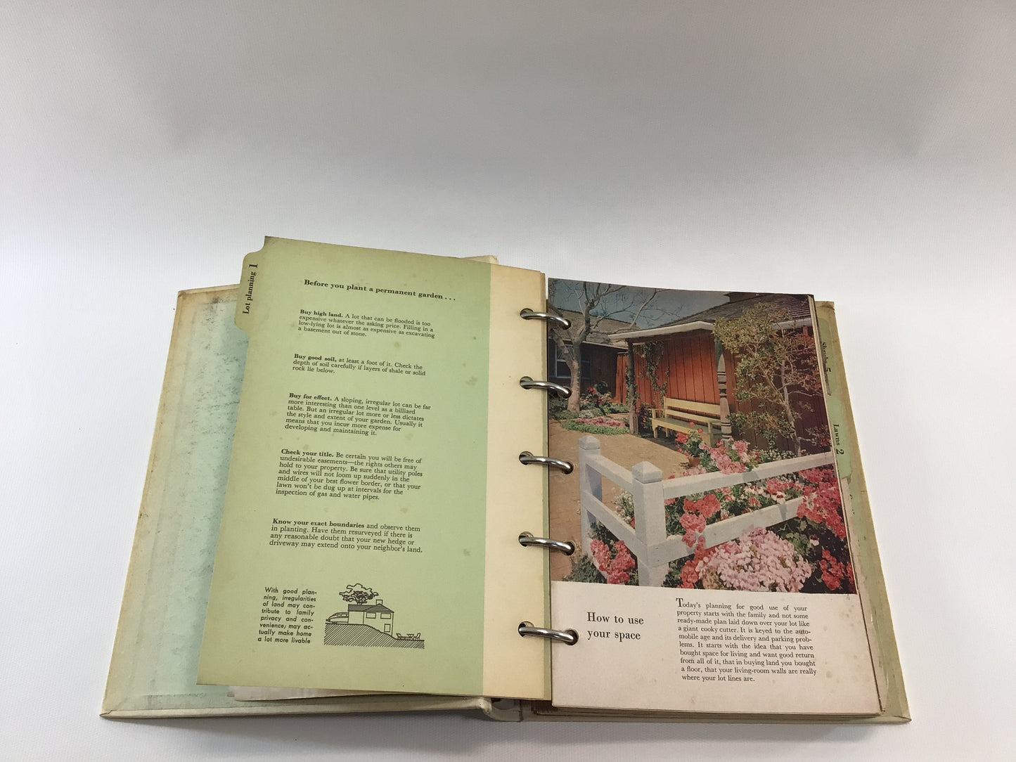 Vintage Garden Book Better Homes and Gardens 1951 First Edition