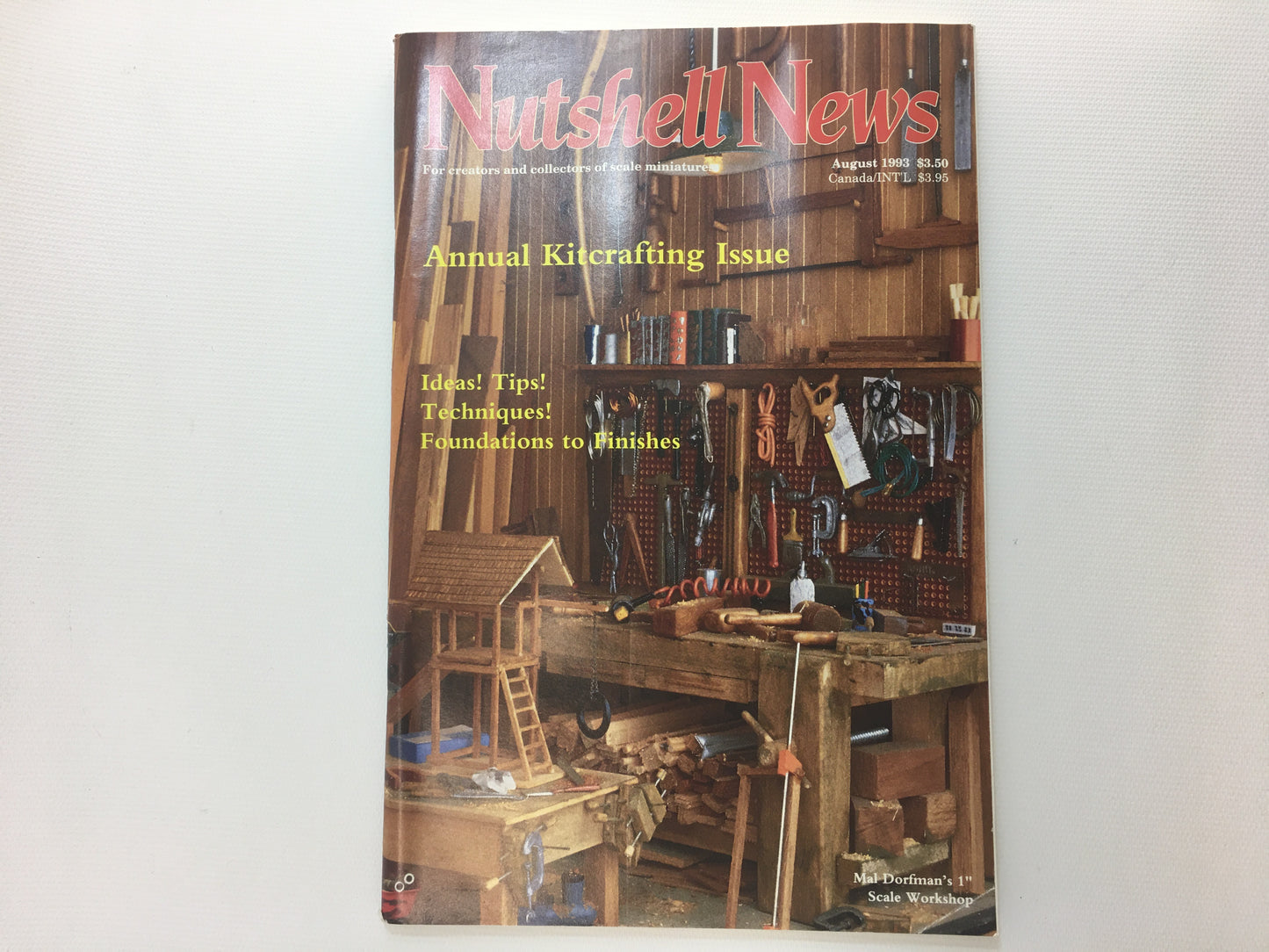 Nutshell News 1993 Dollhouse Miniatures Magazine - Choose Monthly Issue