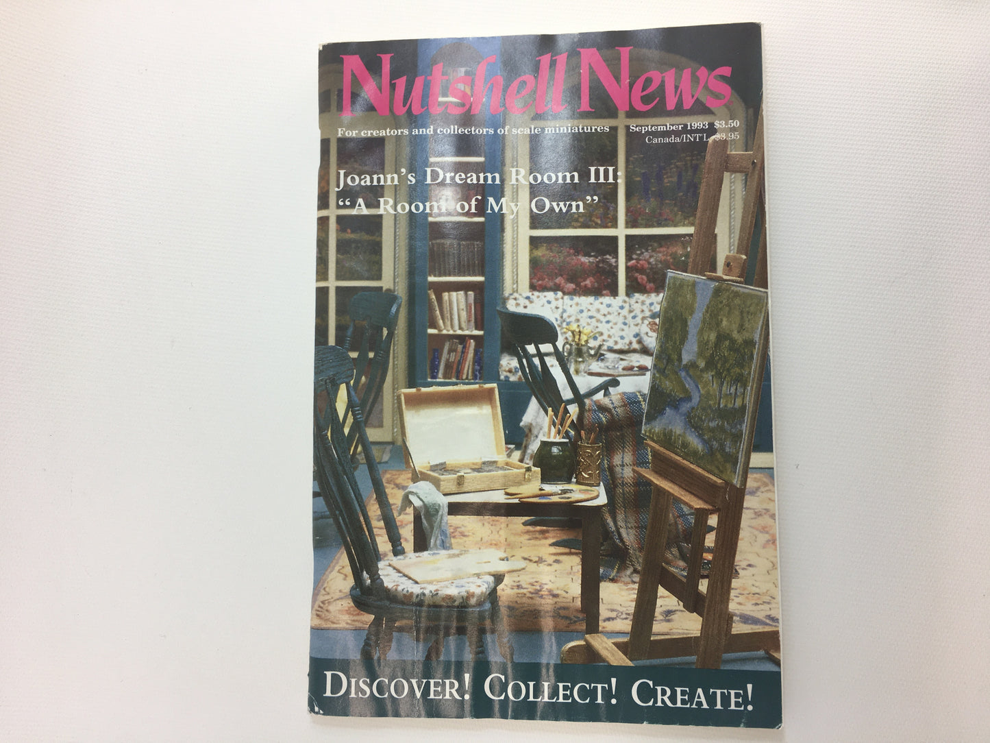 Nutshell News 1993 Dollhouse Miniatures Magazine - Choose Monthly Issue