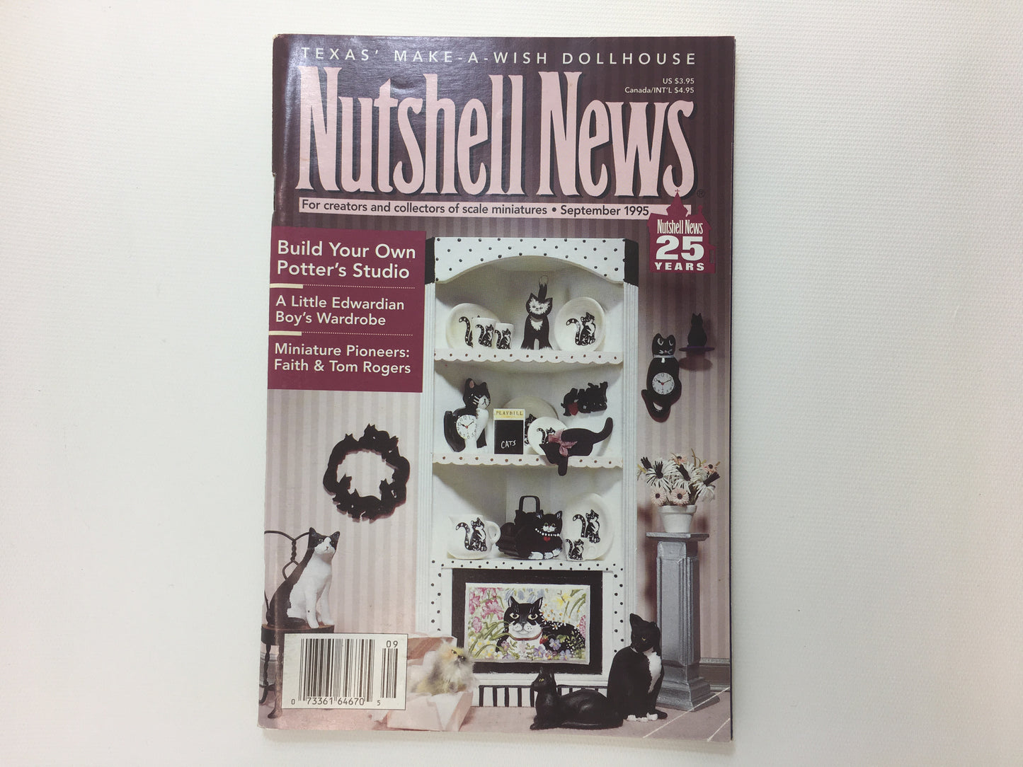 Nutshell News 1995 Dollhouse Miniatures Magazine - Choose Monthly Issue