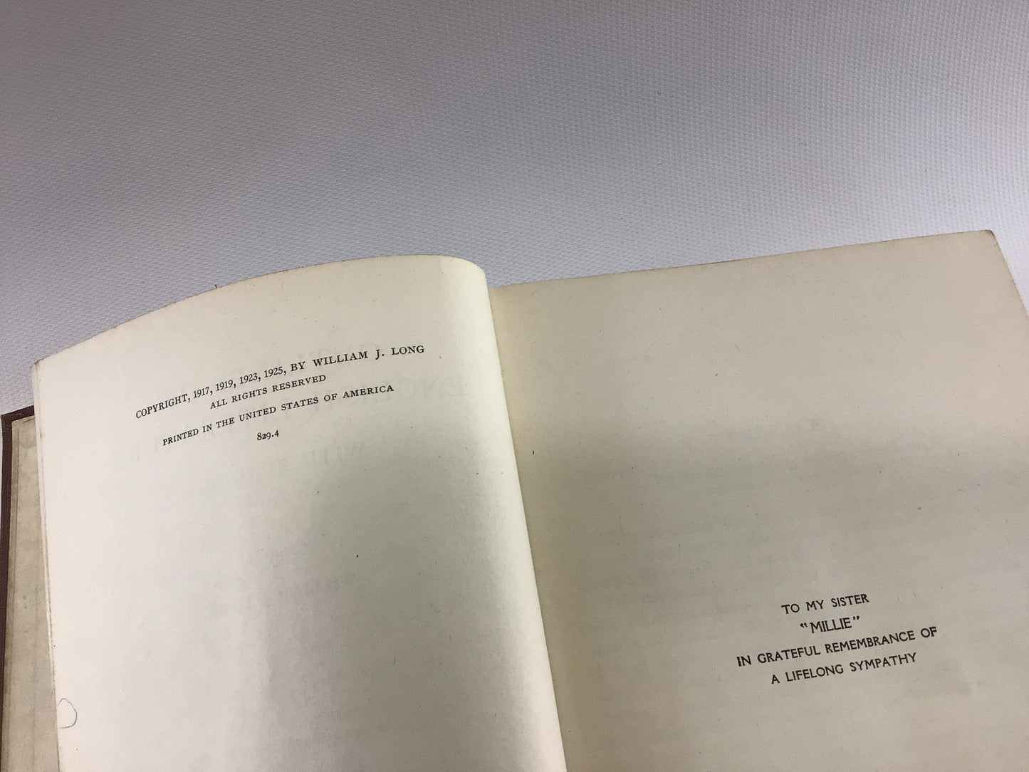 Antique Textbook Outlines of English Literature with Readings Copyright 1925 Hardcover with Illustrations