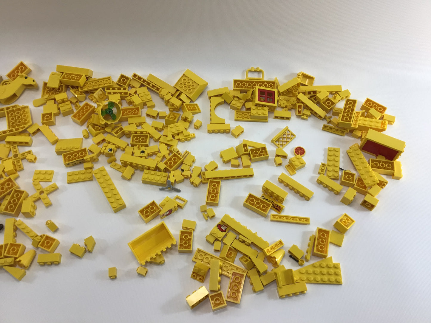 Lego Assorted Yellow Parts and Pieces Lot