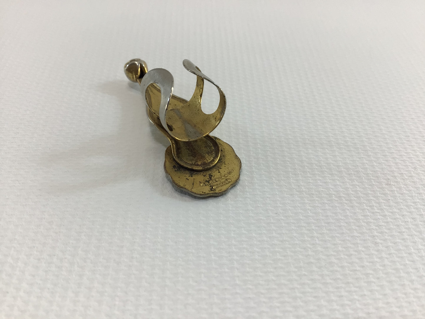 Vintage Enameled Pen Pencil Clip Service Award Woodmen Accident Company Lincoln Nebraska