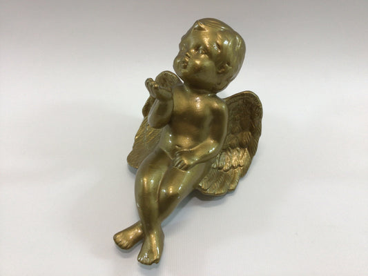 Ceramic Angel Cherub Mantle Shelf Sitter Vintage Home Decor