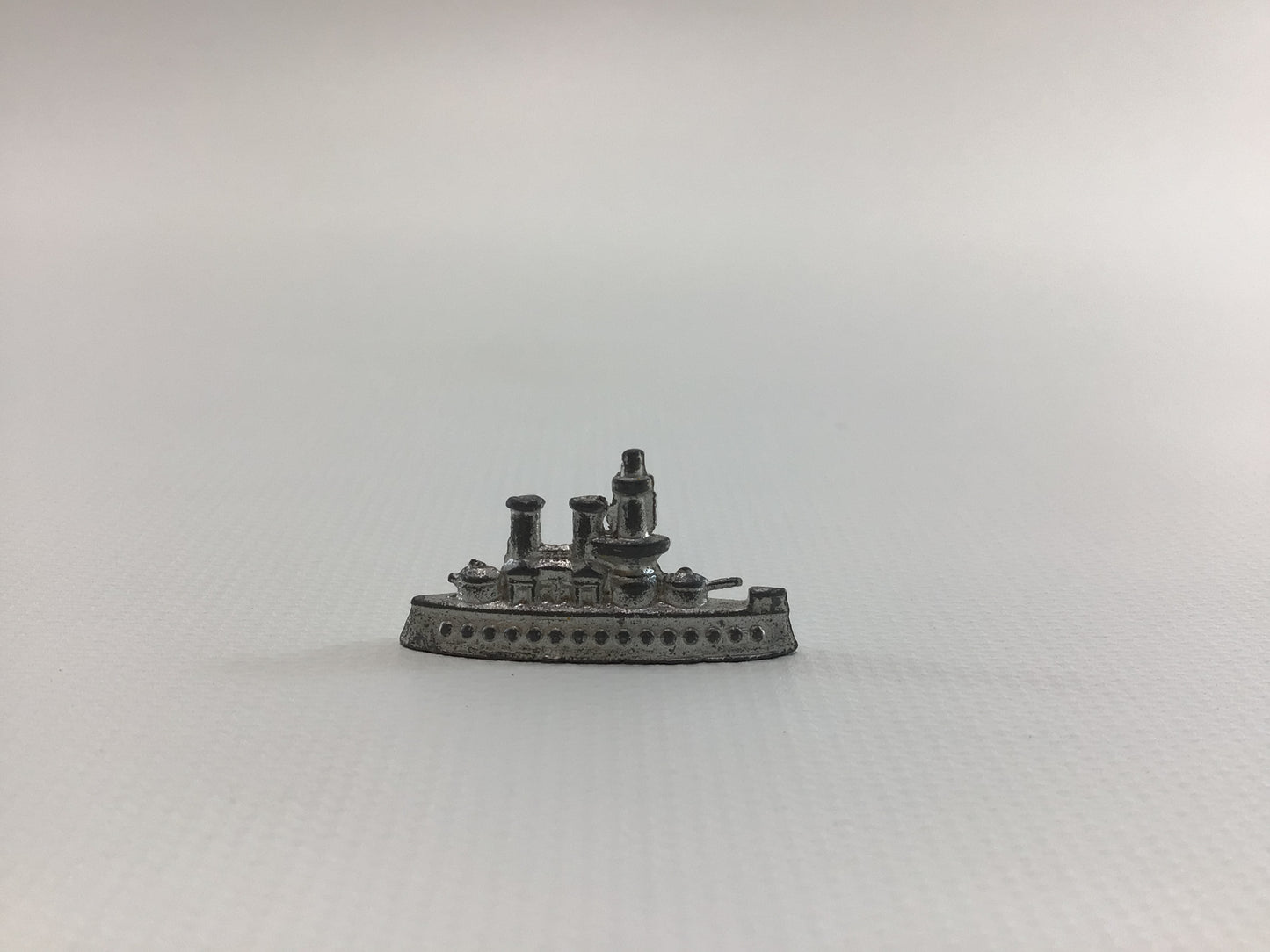 Cracker Jack Prize Battleship 1920s Vintage Miniature Toy Cold Painted Pot Metal - Choose One