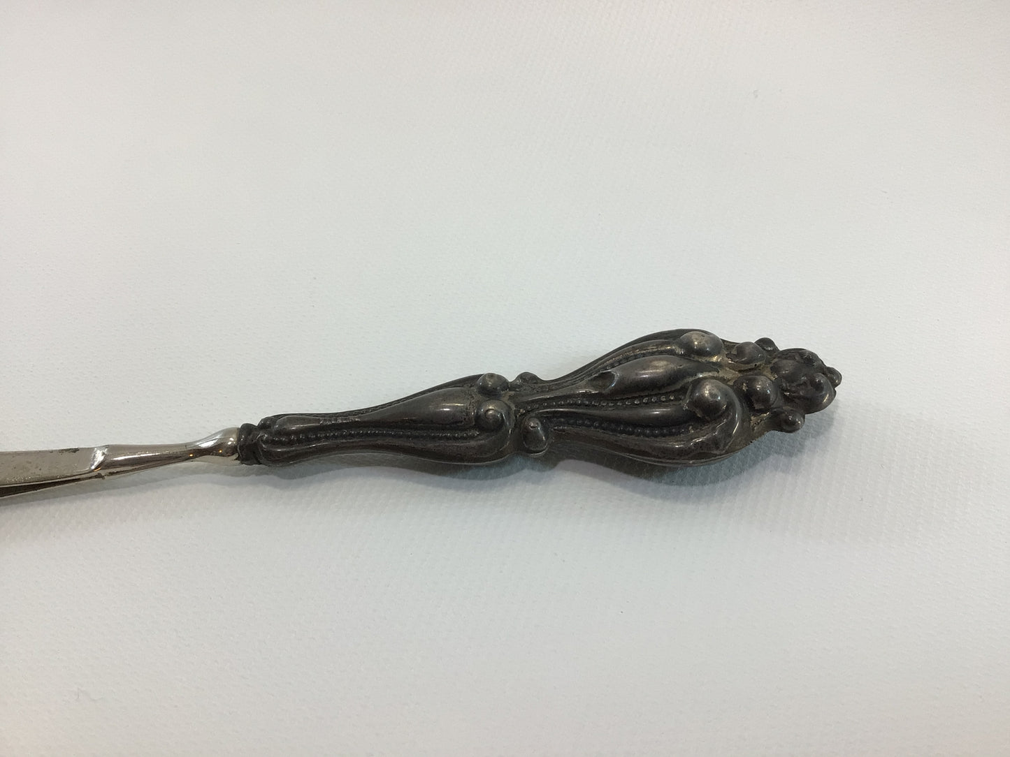 Sterling Silver Handle 6" Tweezer Victorian Collectible Antique Vanity Decor