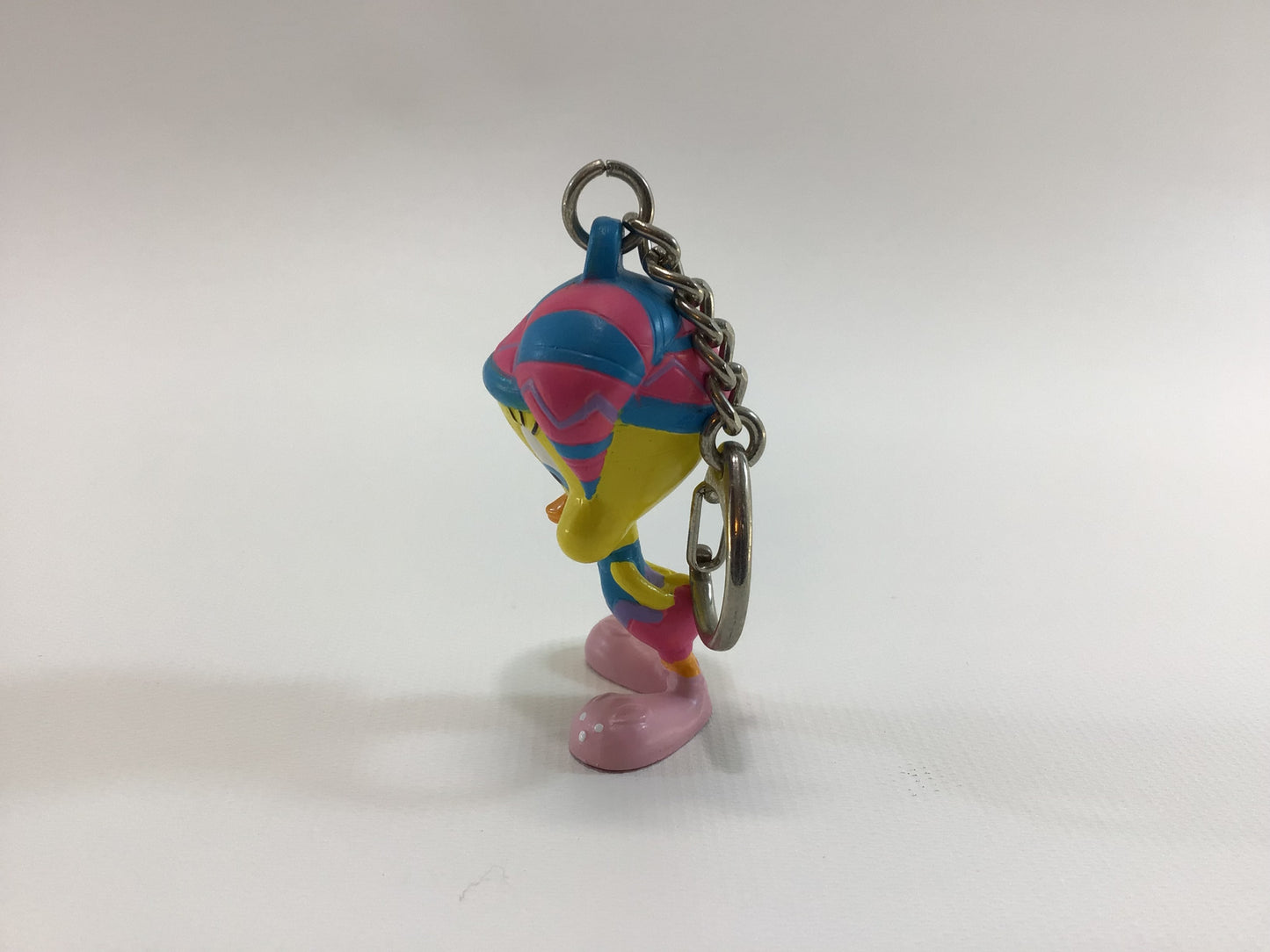 Looney Tunes Tweety Bird Keychain Figure Vintage Toy Figure Easter Outfit