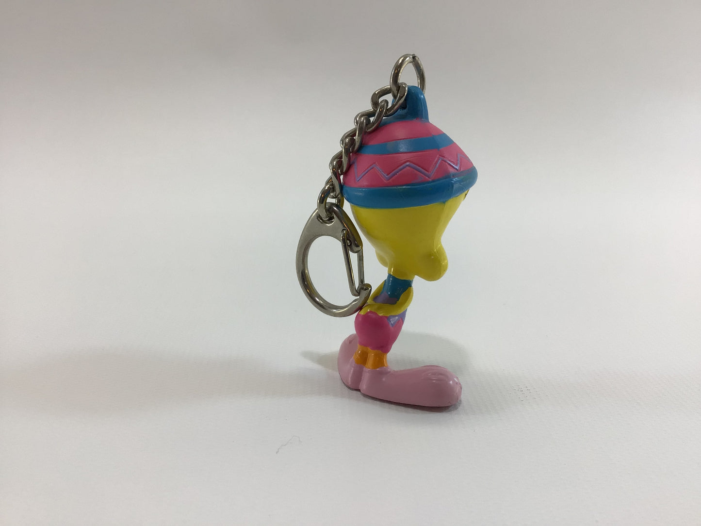 Looney Tunes Tweety Bird Keychain Figure Vintage Toy Figure Easter Outfit