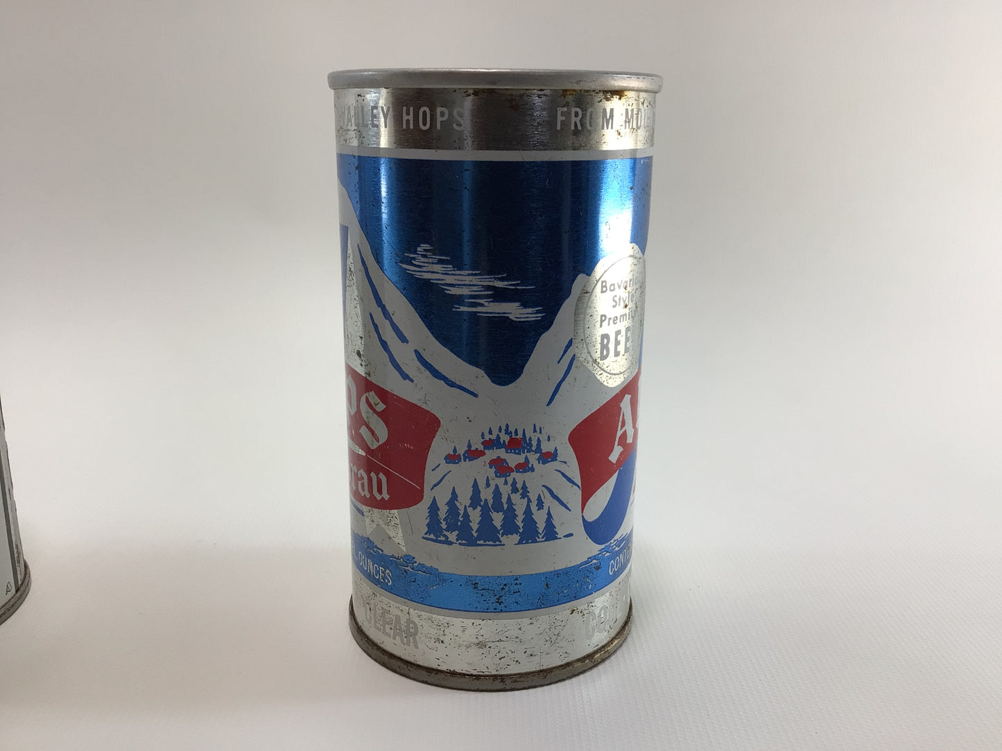 12 oz Beer Can Lot of 4 Vintage 1970's Breweriana Advertising Collectibles Alps Hudepohl Horlacher Calgary