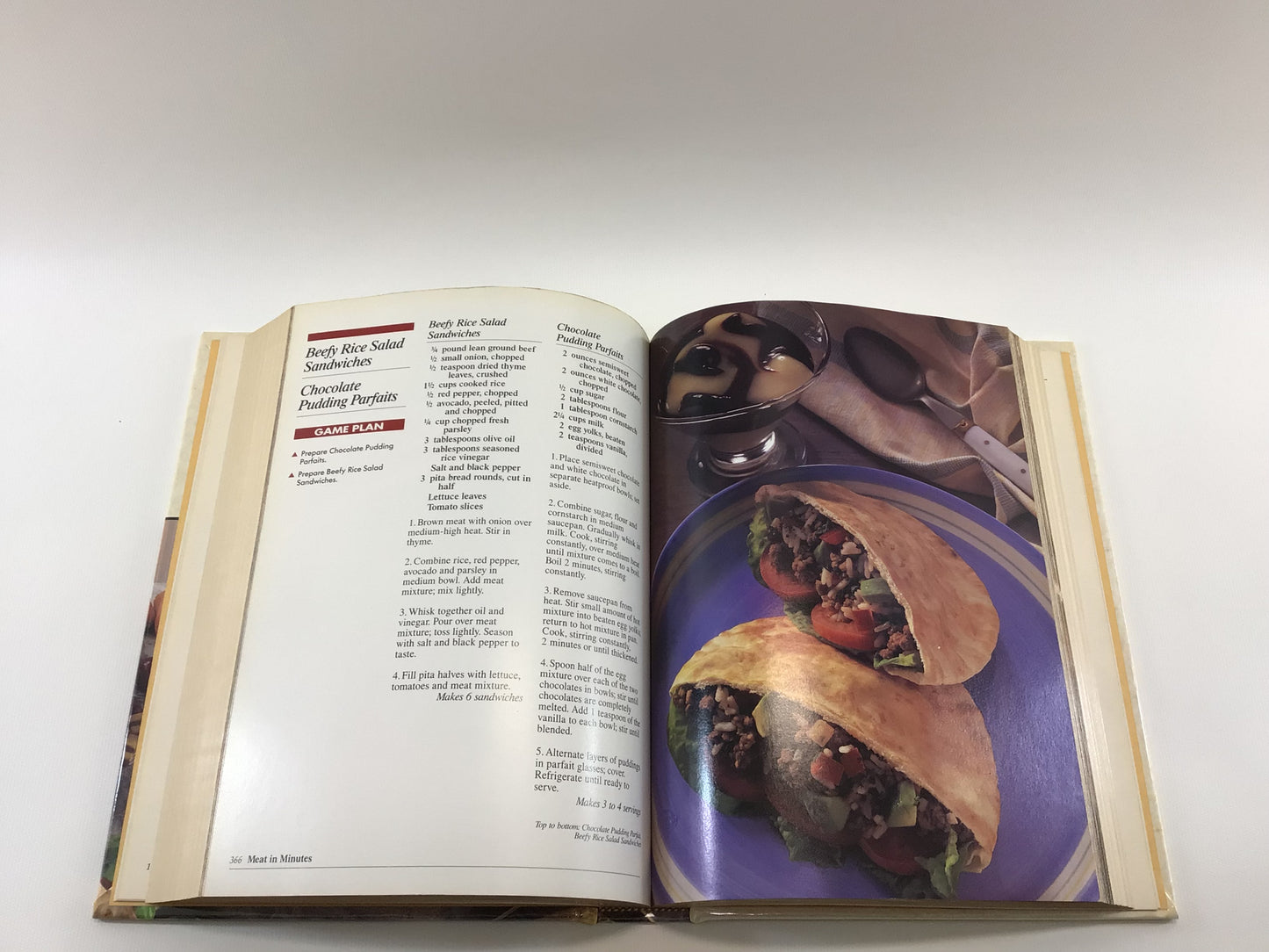 Cookbook The Treasury of Creative Cooking Copyright 1992 Hardcover Vintage Recipes