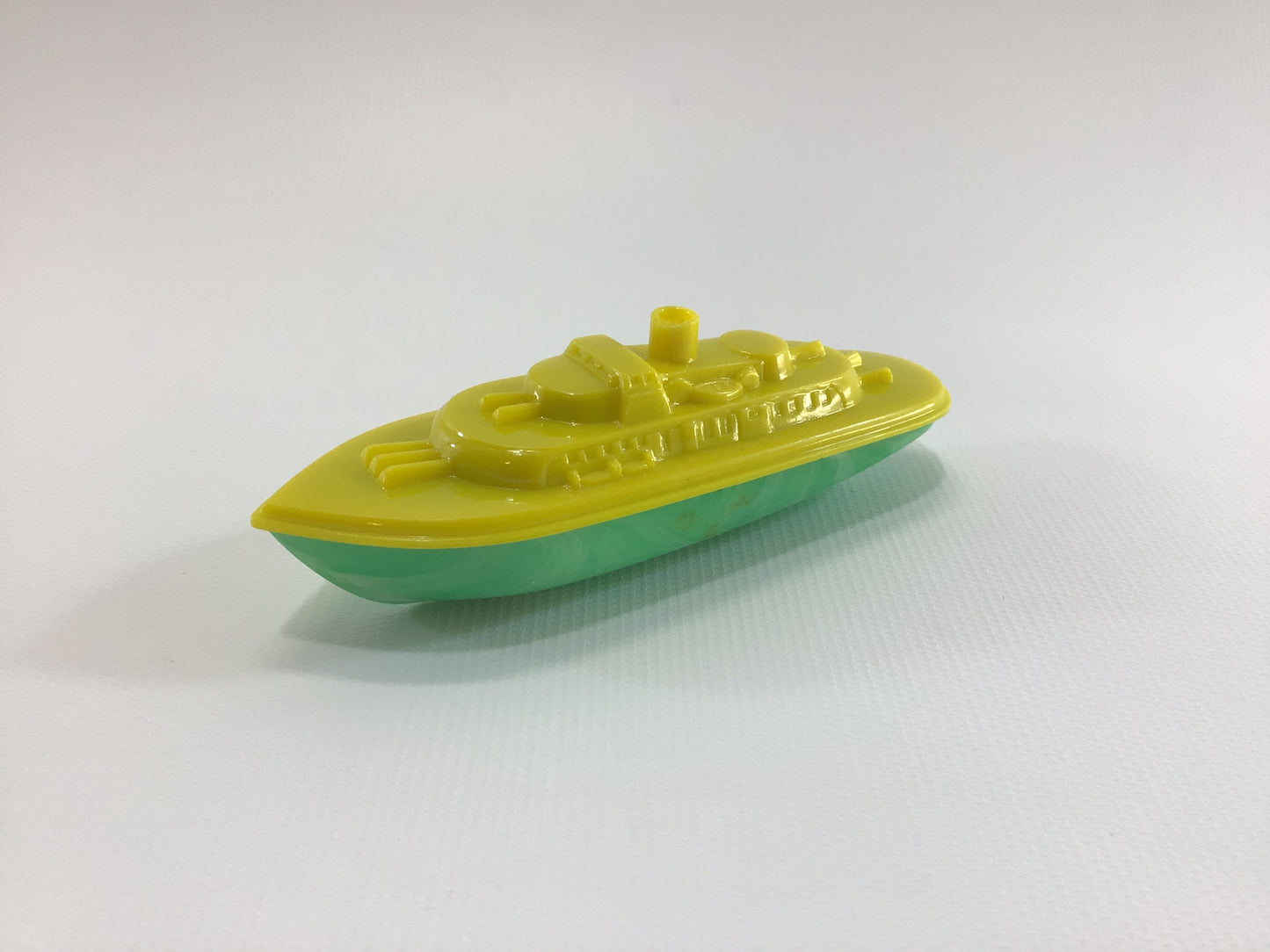 Banner 4" Battleship Vintage Marbled Hard Plastic Dime Store Toy Bathtub Boat - CHOOSE ONE