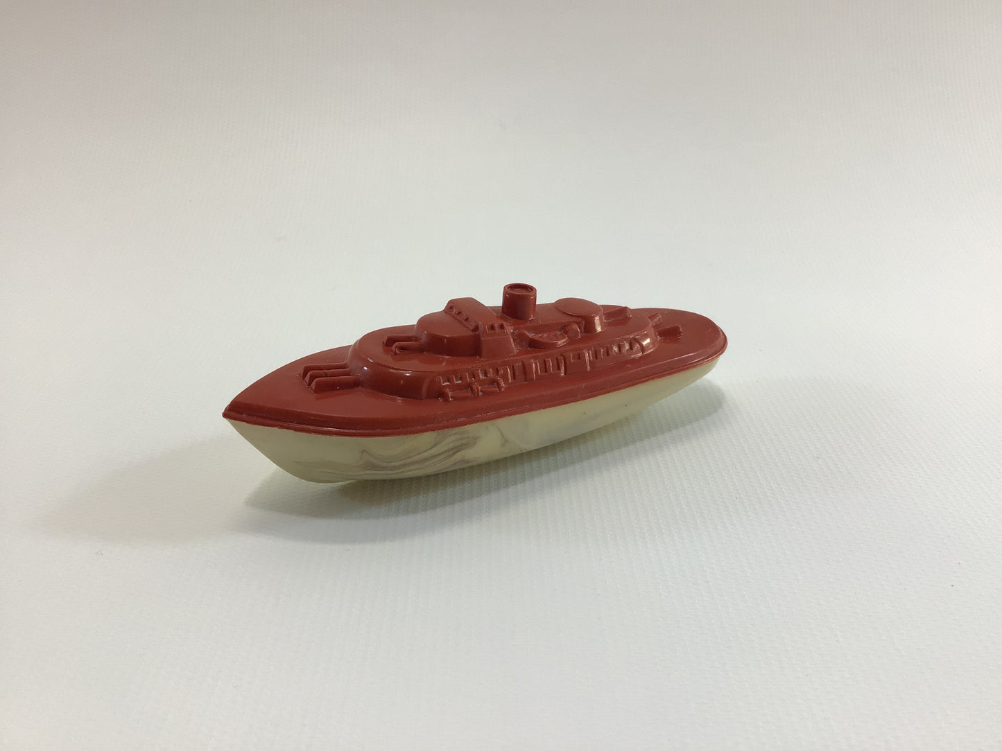 Banner 4" Battleship Vintage Marbled Hard Plastic Dime Store Toy Bathtub Boat - CHOOSE ONE