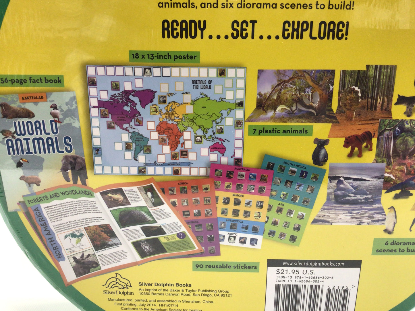 Earth Lab World Animals Hands On Learning Experience Silver Dolphin Books