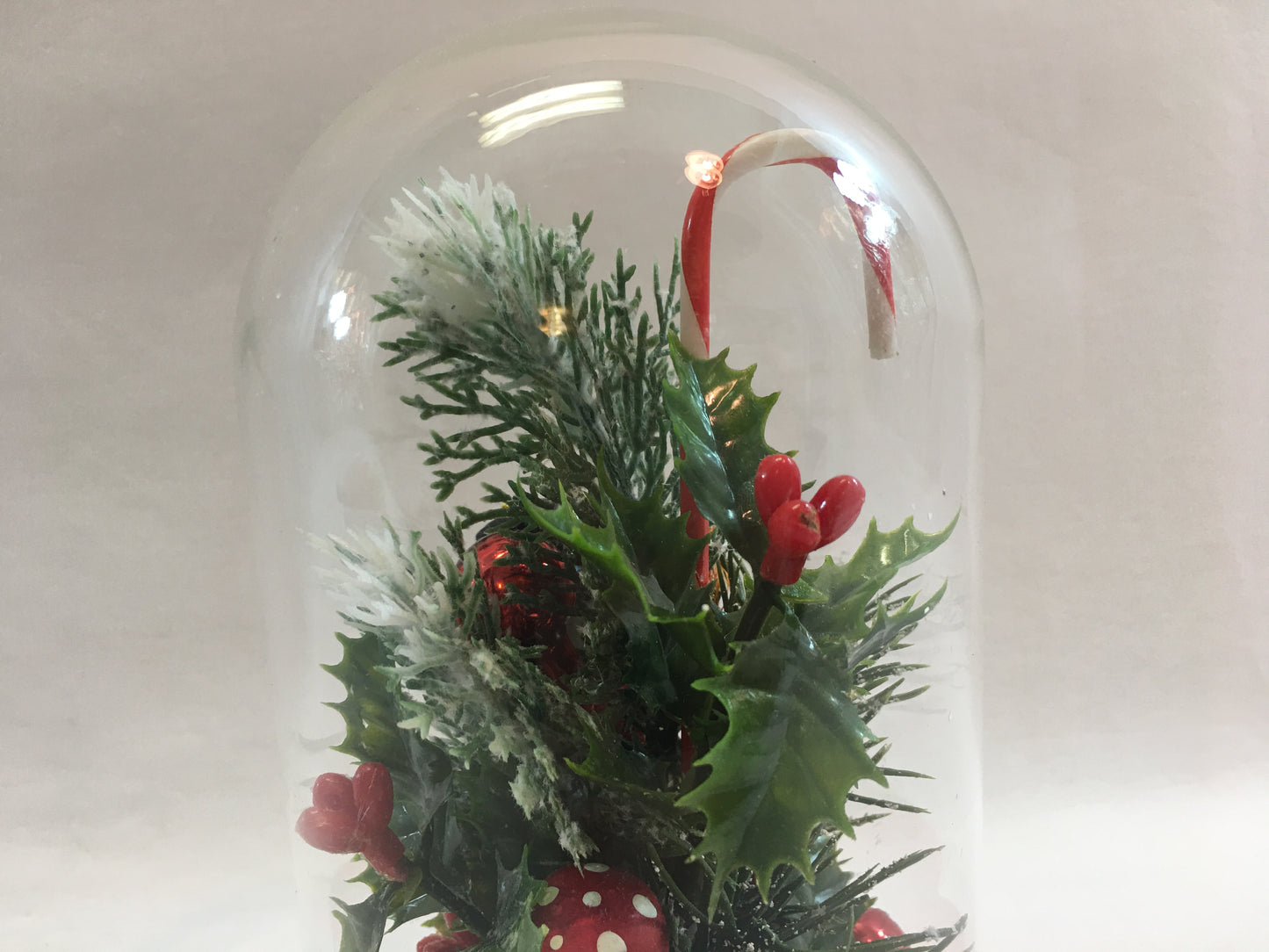 Snowman Holiday Glass Dome Table Top Christmas Home Decor