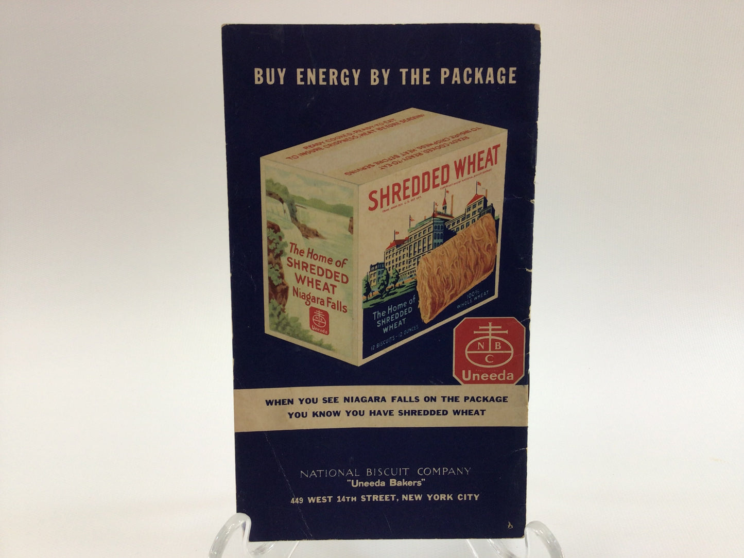 Shredded Wheat Advertising Recipe Booklet Vintage Nabisco Niagara Falls Ephemera Copyright 1933