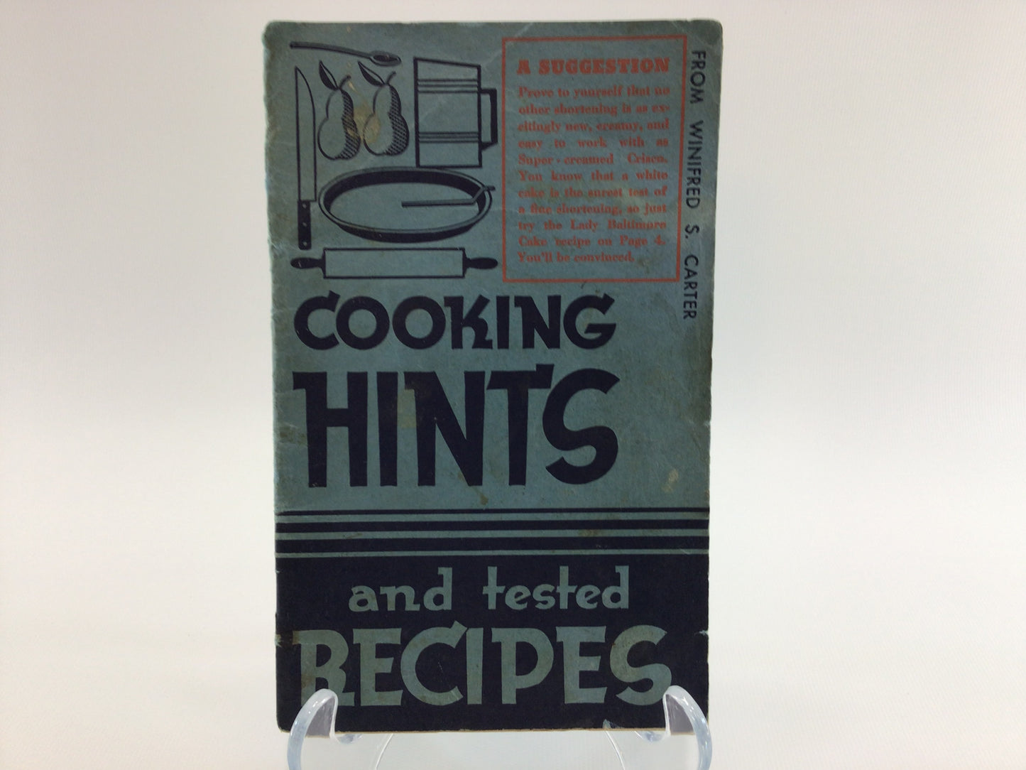 Procter & Gamble Advertising Recipe Booklet Vintage Kitchen Ephemera Cooking Hints and Tested Recipes 1937