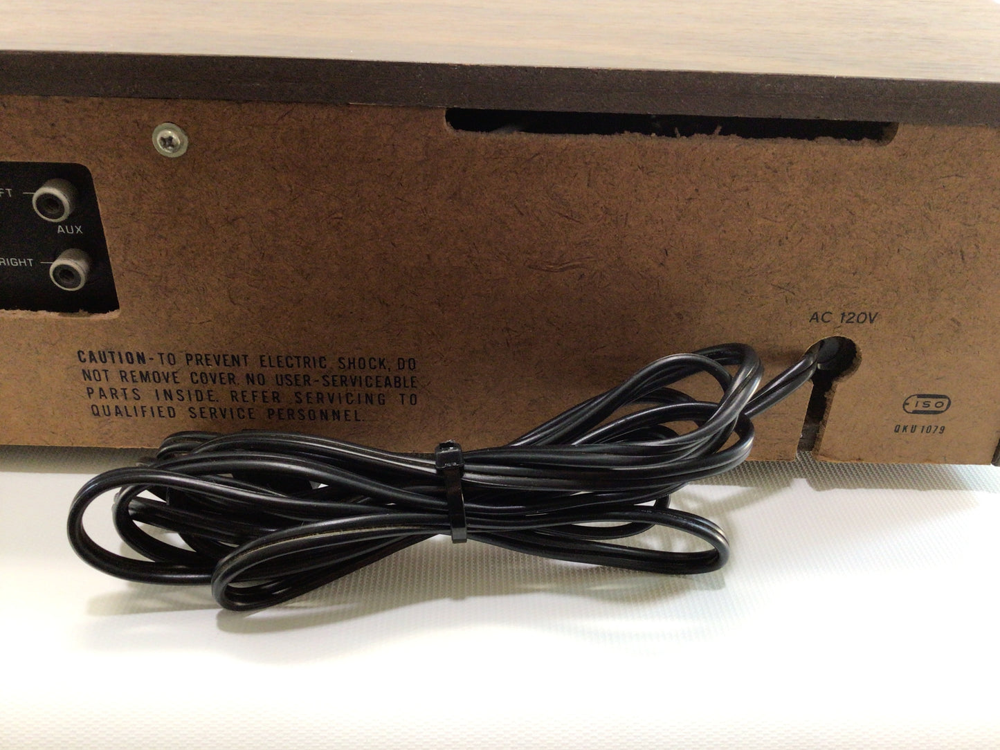 Panasonic 8 Track Stereo Cartridge Tape Deck Model RS-803US Vintage 1970s Electronics Component