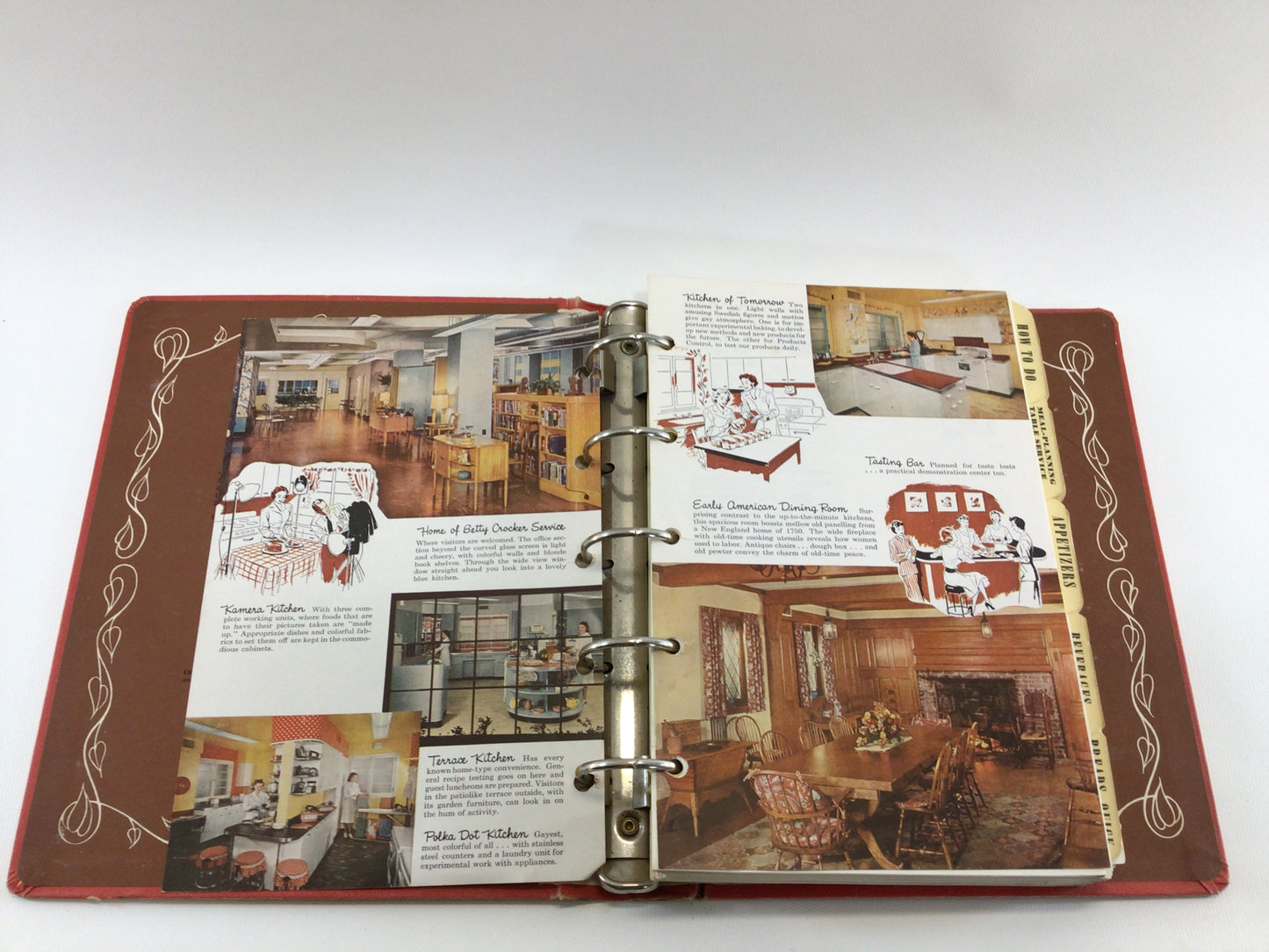 Betty Crocker's Picture Cook Book Copyright 1950 1st Edition 7th Printing Ring Binder Vintage Cookbook