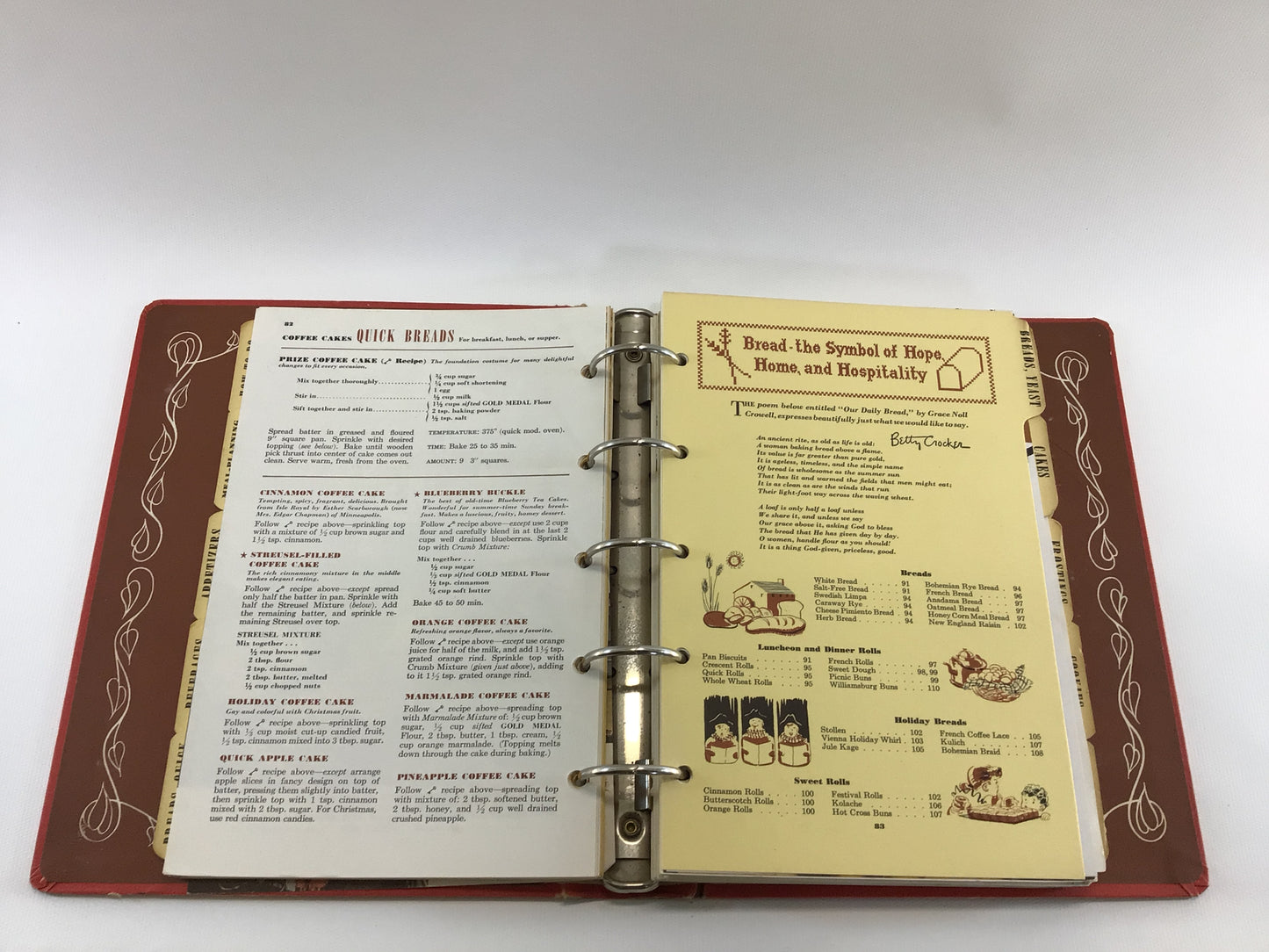 Betty Crocker's Picture Cook Book Copyright 1950 1st Edition 7th Printing Ring Binder Vintage Cookbook