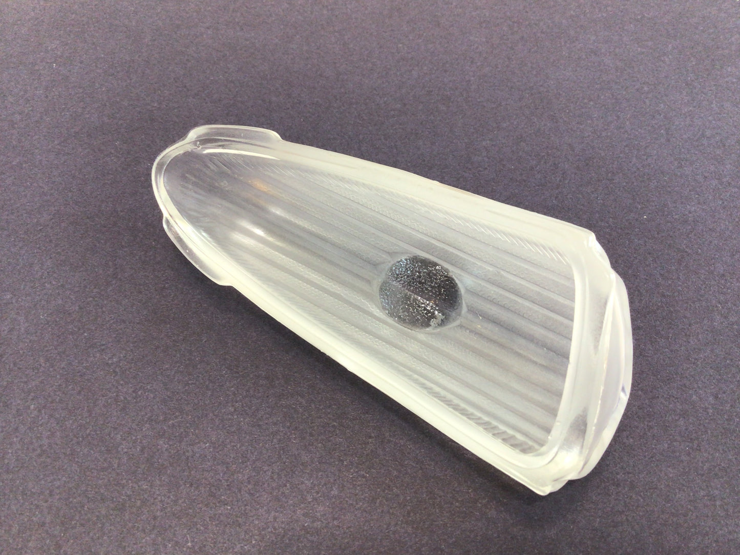 1949 Ford Parking Light Lens Clear Glass Right Front FPT 48 R Vintage Replacement Part