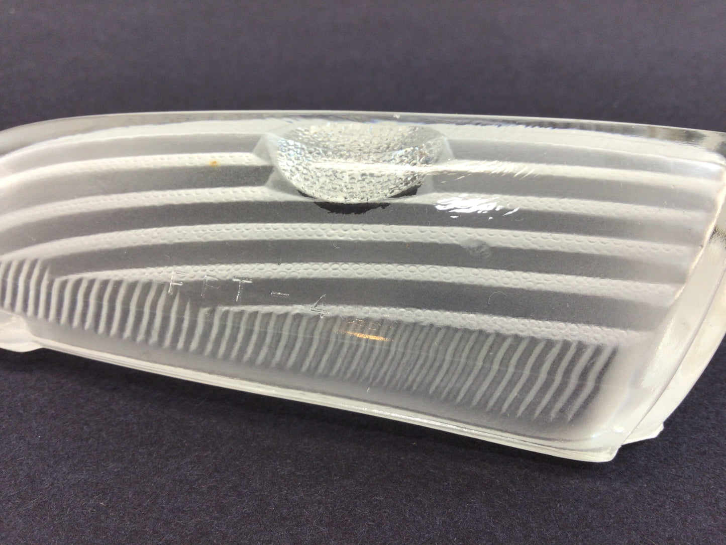 1949 Ford Parking Light Lens Clear Glass Right Front FPT 48 R Vintage Replacement Part