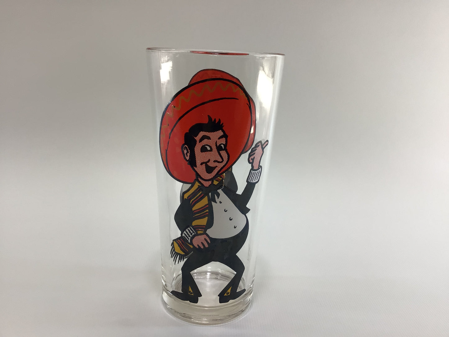 Pepsi Cola Cartoon Character Vintage ACL Collectible 12 fl oz Drinking Glass - CHOOSE ONE