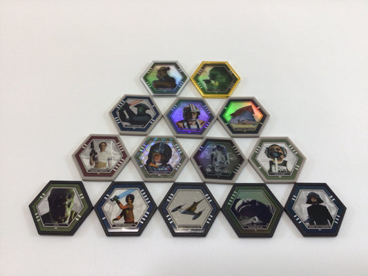 Topps 2016 Star Wars Galactic Connexions Trading Discs Lot of 14 Series 3