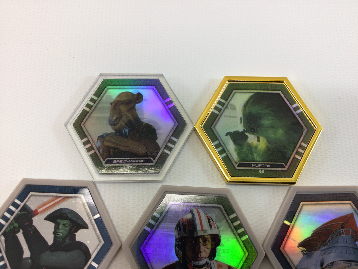 Topps 2016 Star Wars Galactic Connexions Trading Discs Lot of 14 Series 3