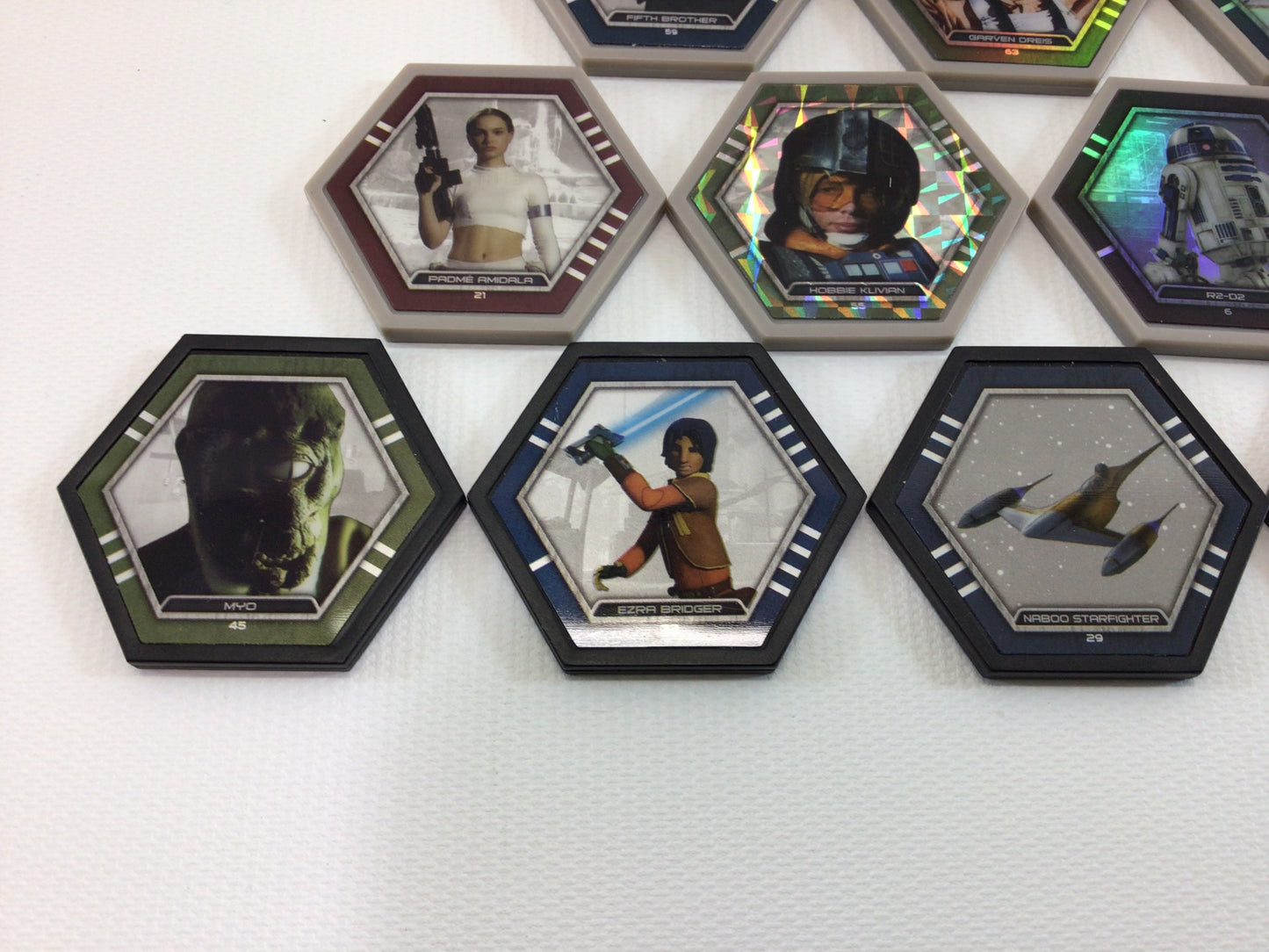 Topps 2016 Star Wars Galactic Connexions Trading Discs Lot of 14 Series 3