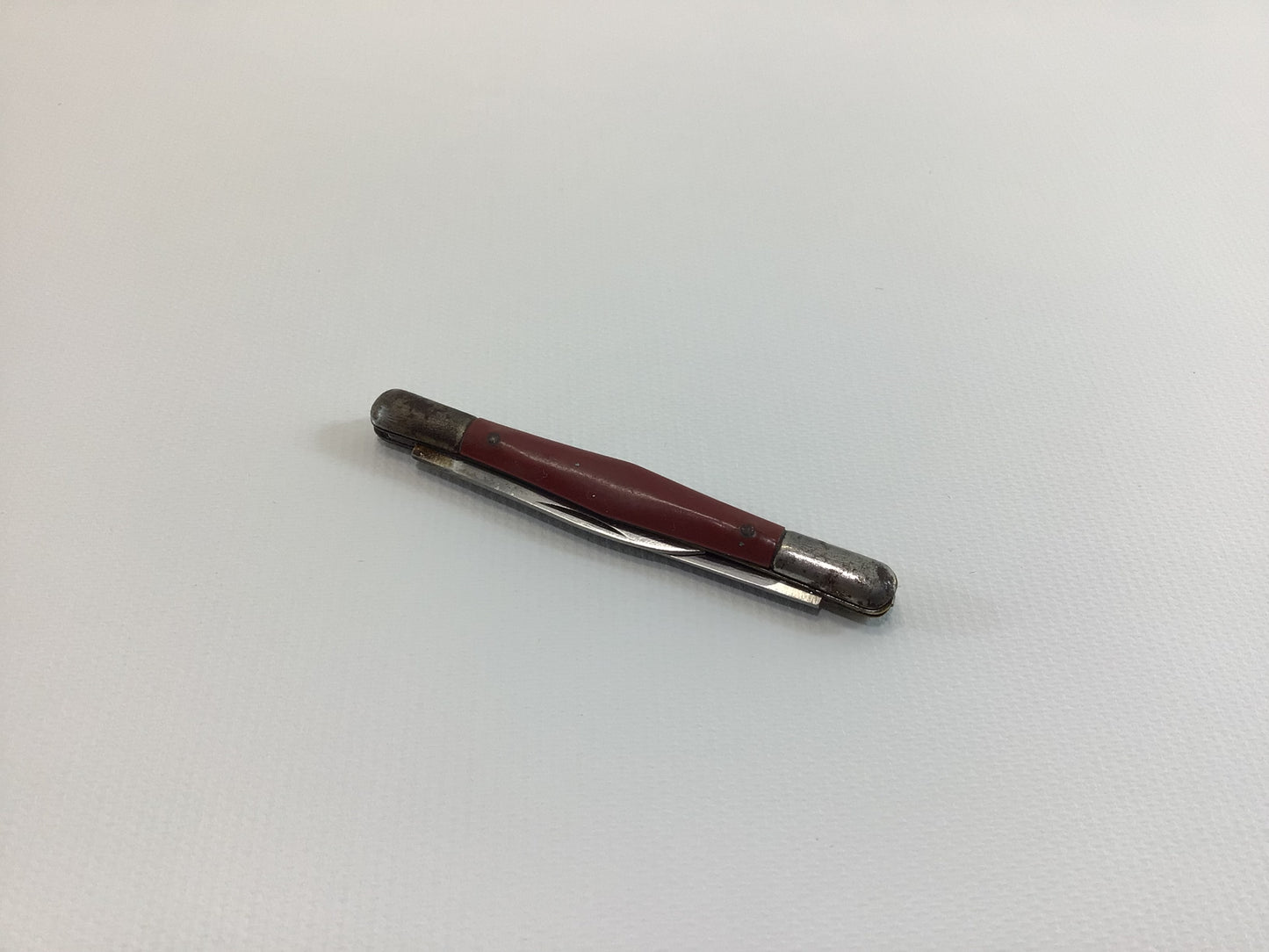 Pen Jackknife Red Vintage TIC Japan Stainless Steel Pocket Knife