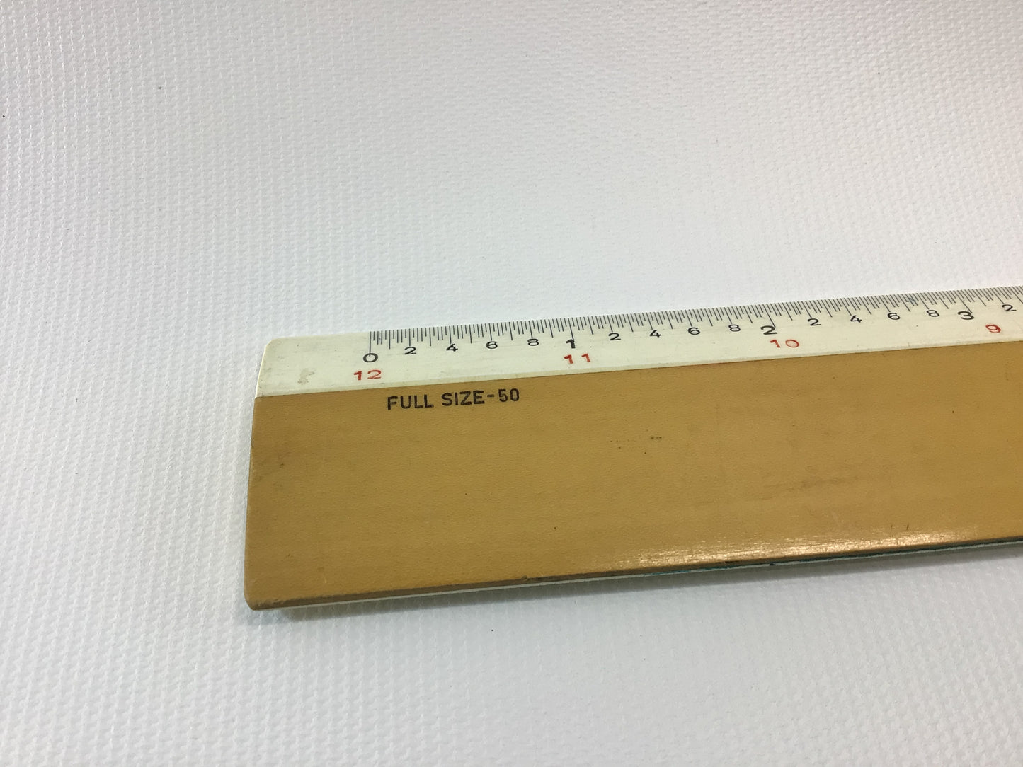 Alvin Precision 12" Ruler No 258 Vintage Made in West Germany Quality Boxwood Straight Edge