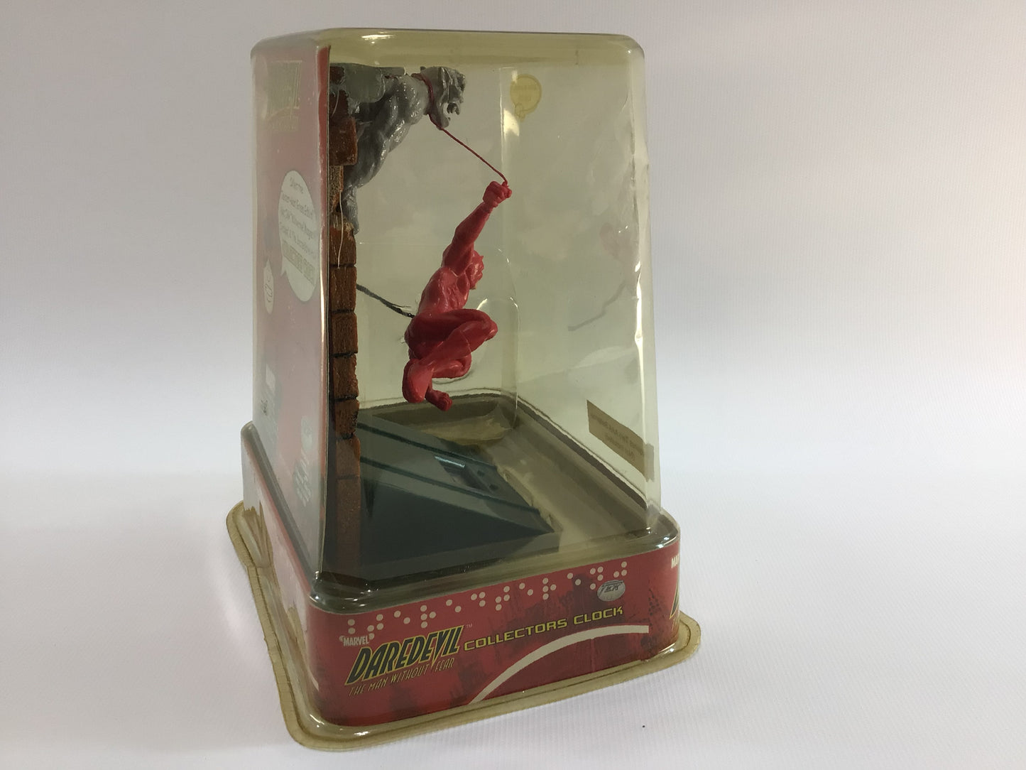 Marvel DAREDEVIL Superhero Night Stand Clock 2003 TEK Time Collectible