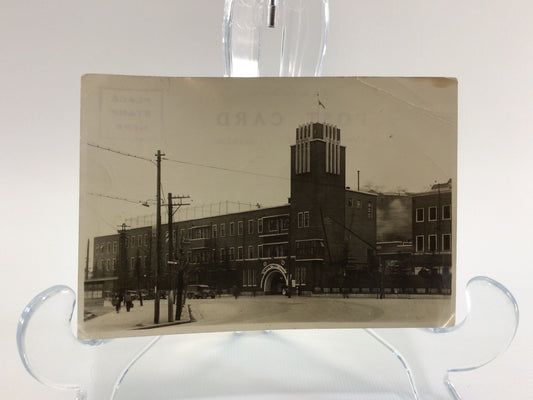 Vintage RPPC Real Photo Postcard 1940s Yokosuka Japan Enlisted Men's Club