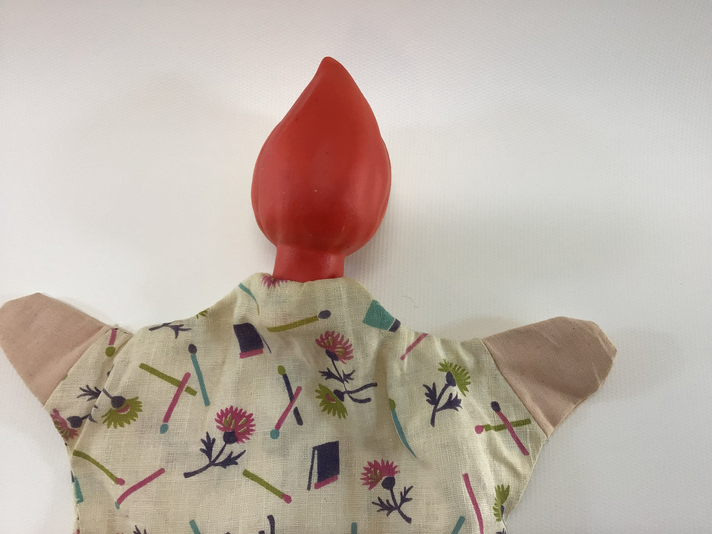 Hand Puppet Little Red Riding Hood Vintage Pretend Play Collectible Toy