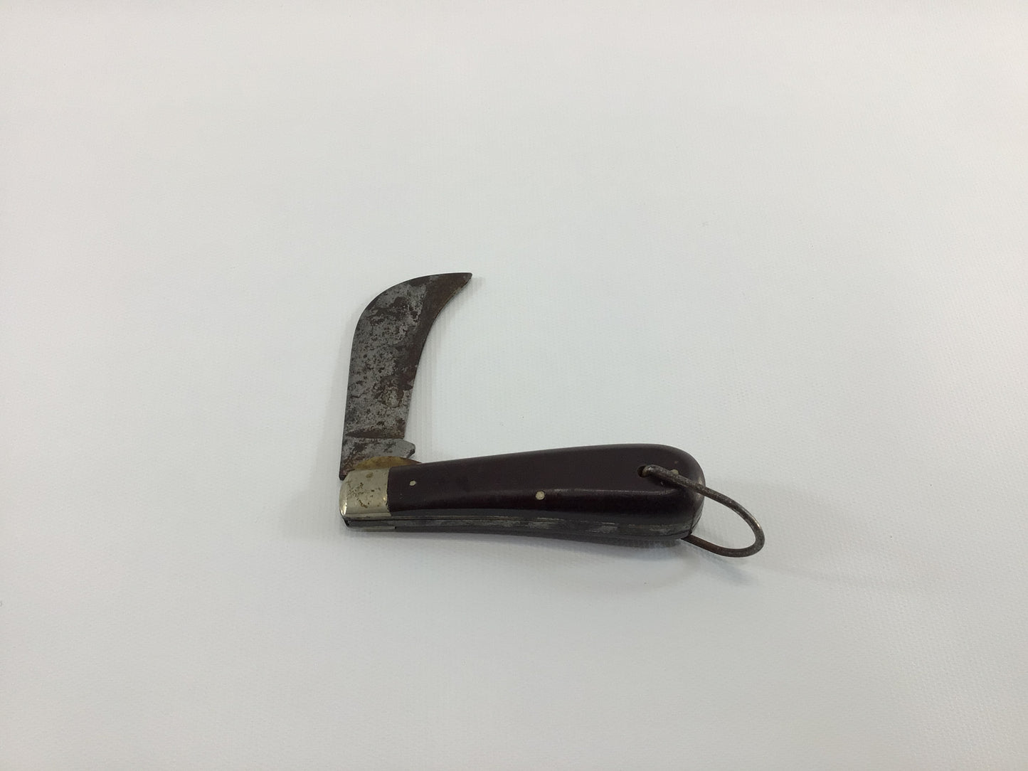 Hawkbill Single Blade Antique Pocket Knife M Klein & Sons Quality Made in Chicago