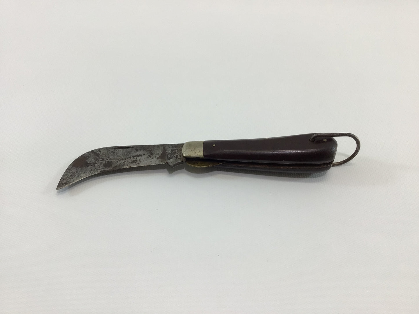 Hawkbill Single Blade Antique Pocket Knife M Klein & Sons Quality Made in Chicago